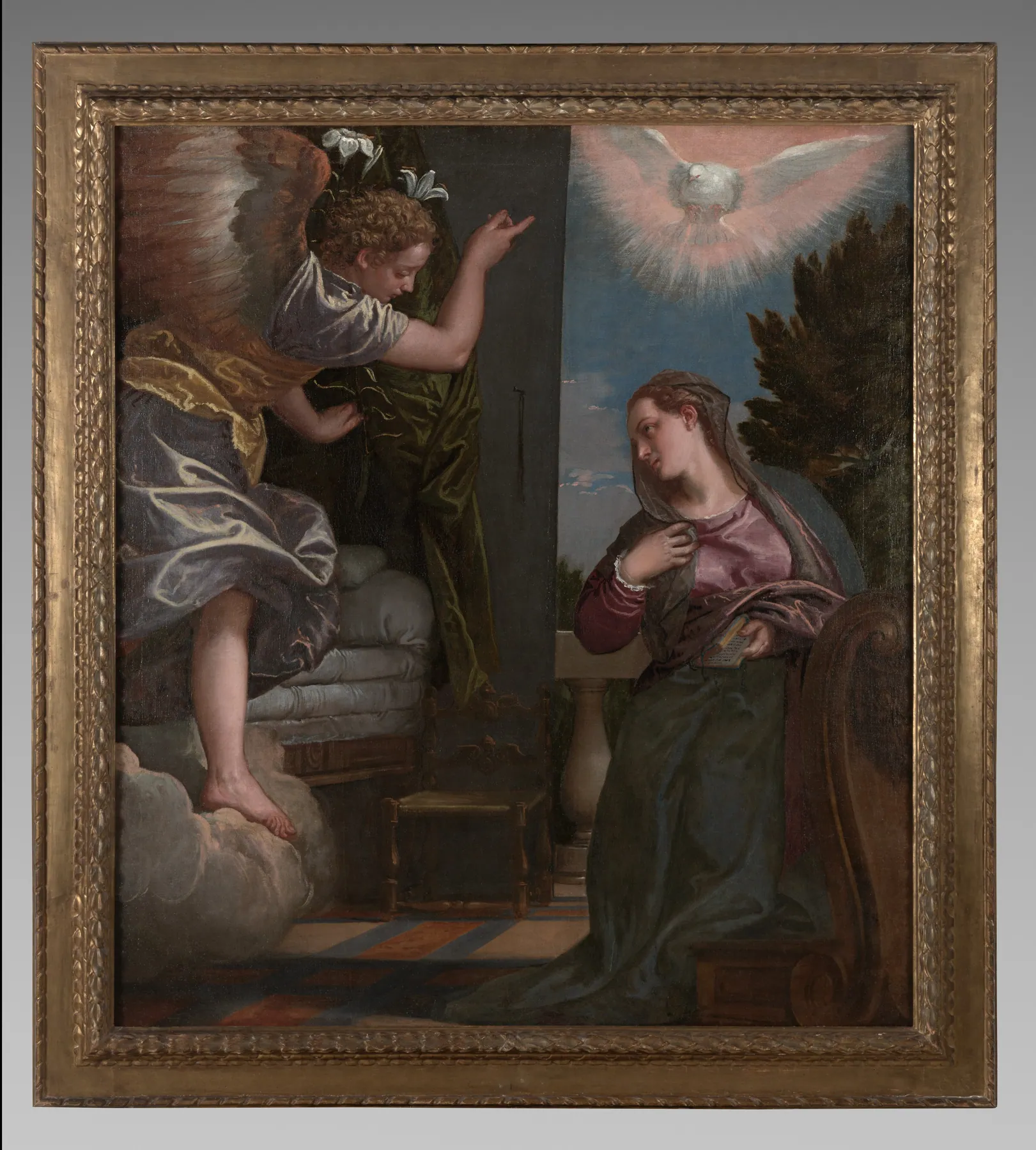 La Anunciación, de Paolo Veronese