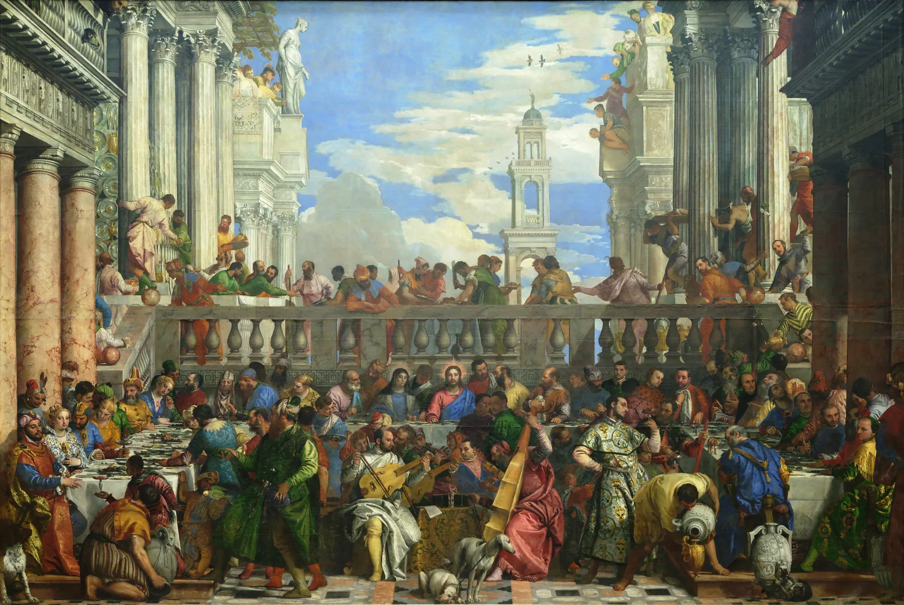 Las bodas de Caná, de Paolo Veronese