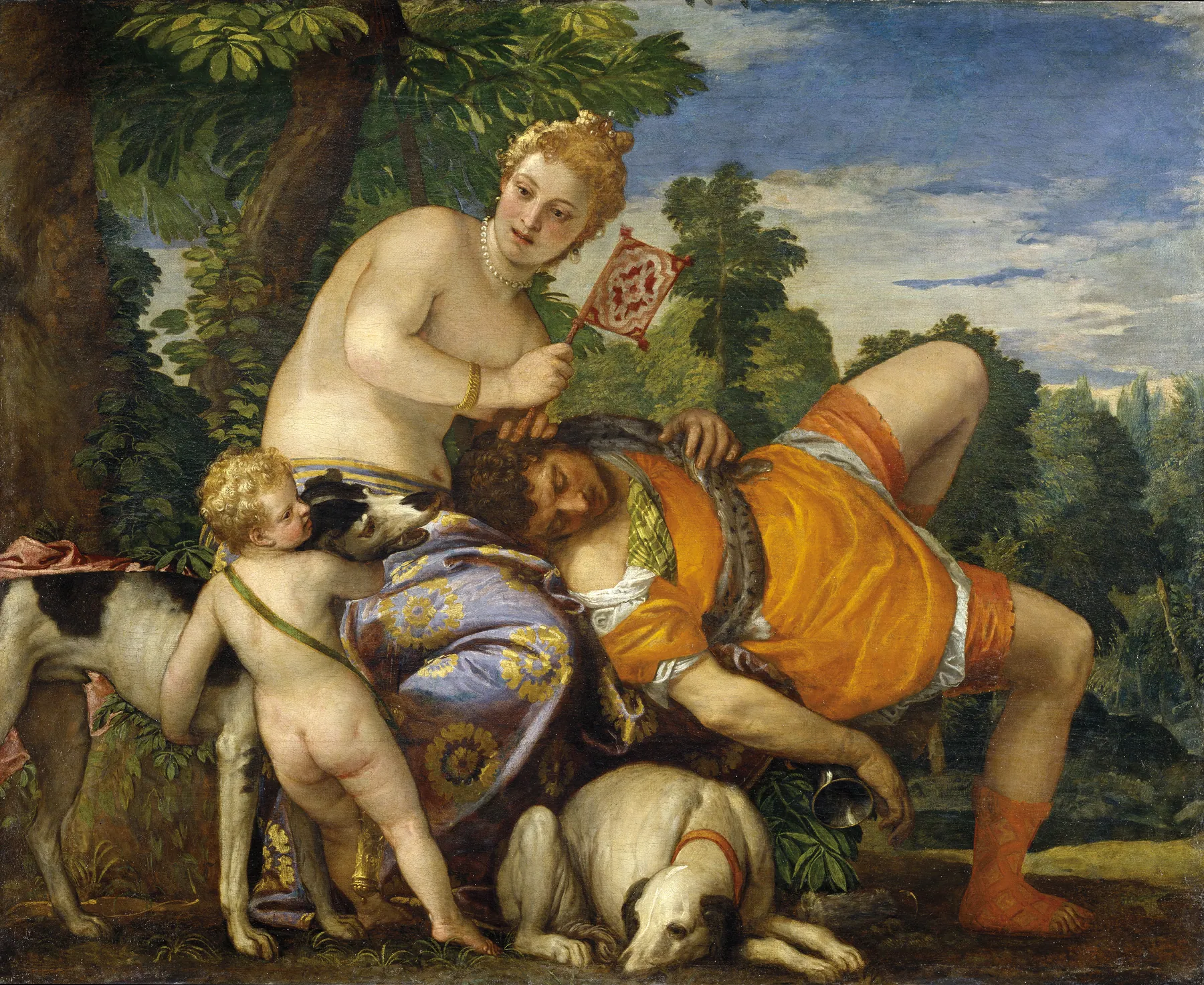 Venus y Adonis, de Paolo Veronese