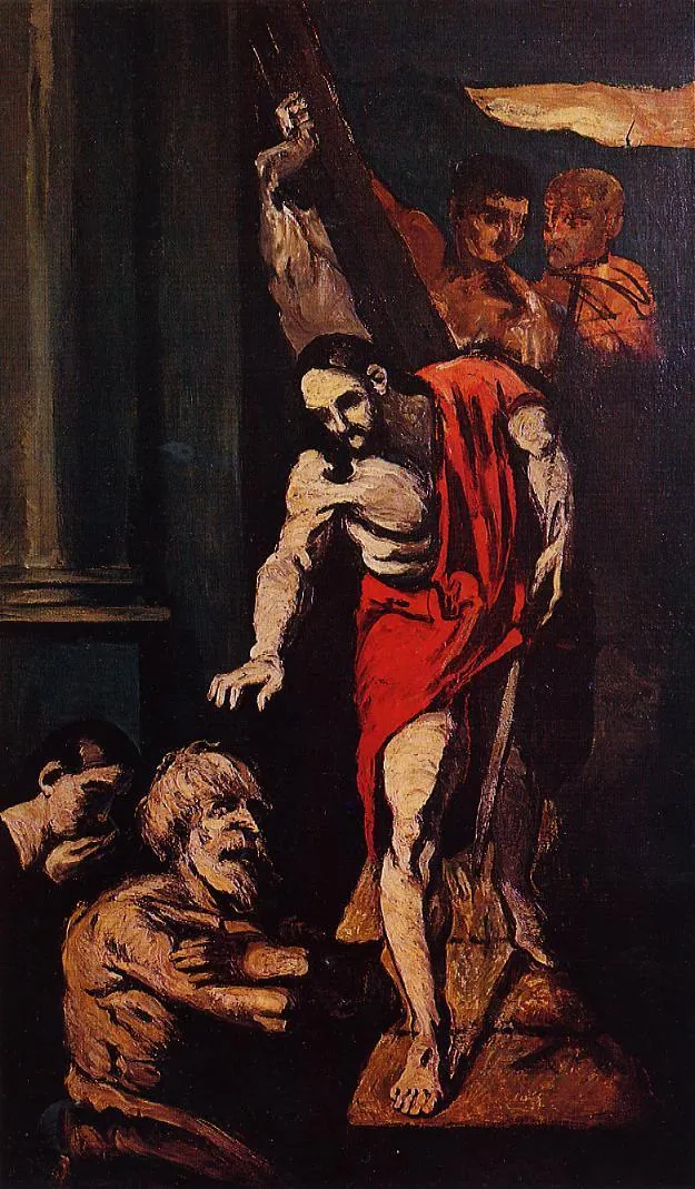 Cristo en el limbo, de Paul Cézanne