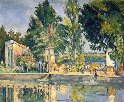 El estanque de Jas de Bouffan, de Paul Cézanne