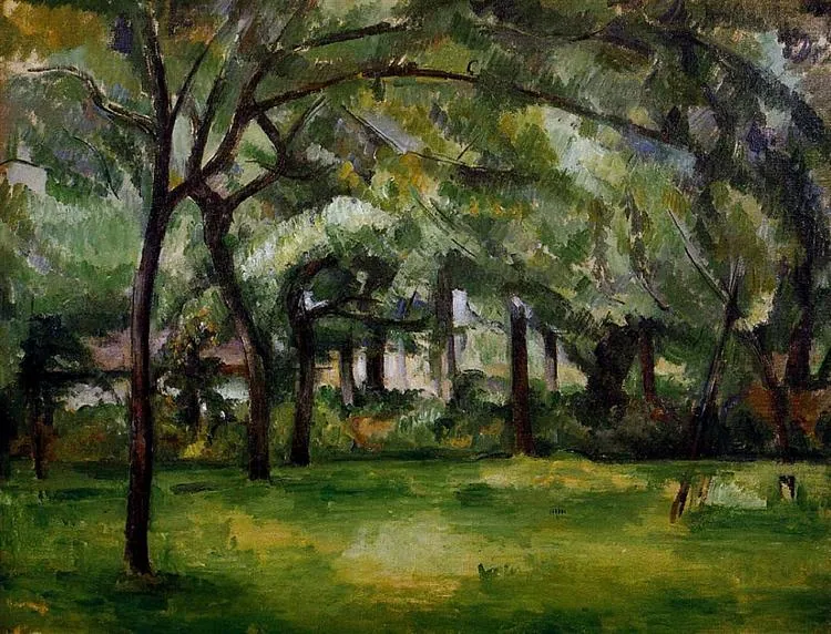 Granja en Normandía, de Paul Cézanne