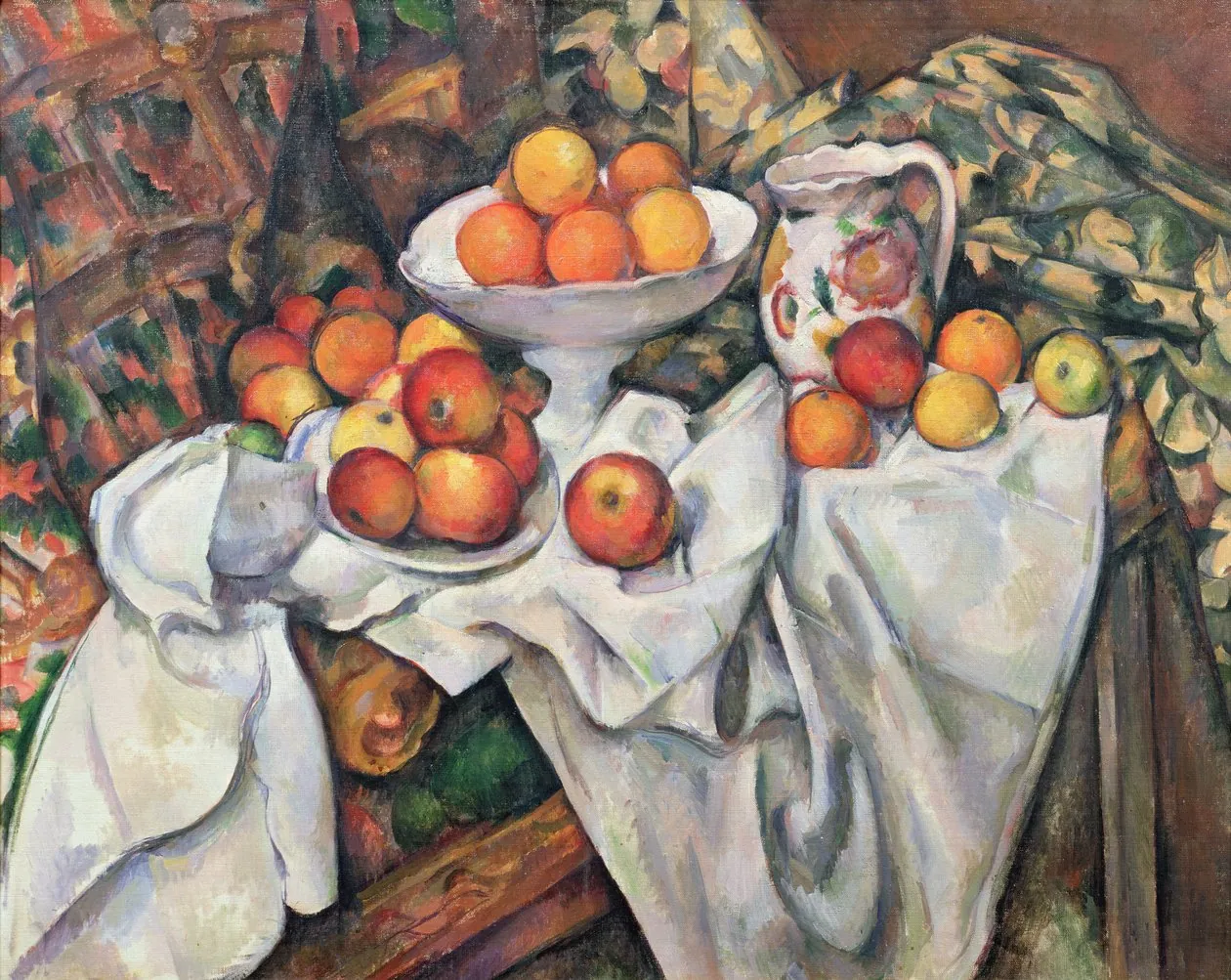 Manzanas y naranjas, de Paul Cézanne