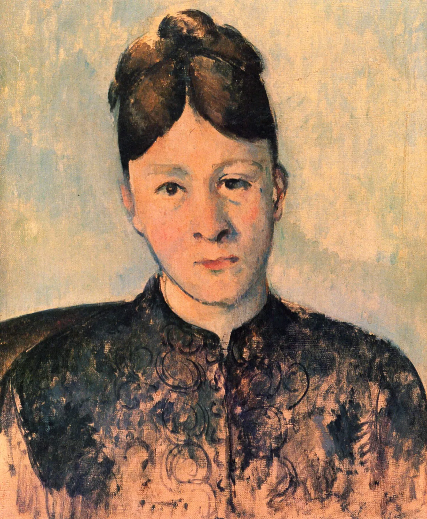 Retrato de Madame Cézanne, de Paul Cézanne