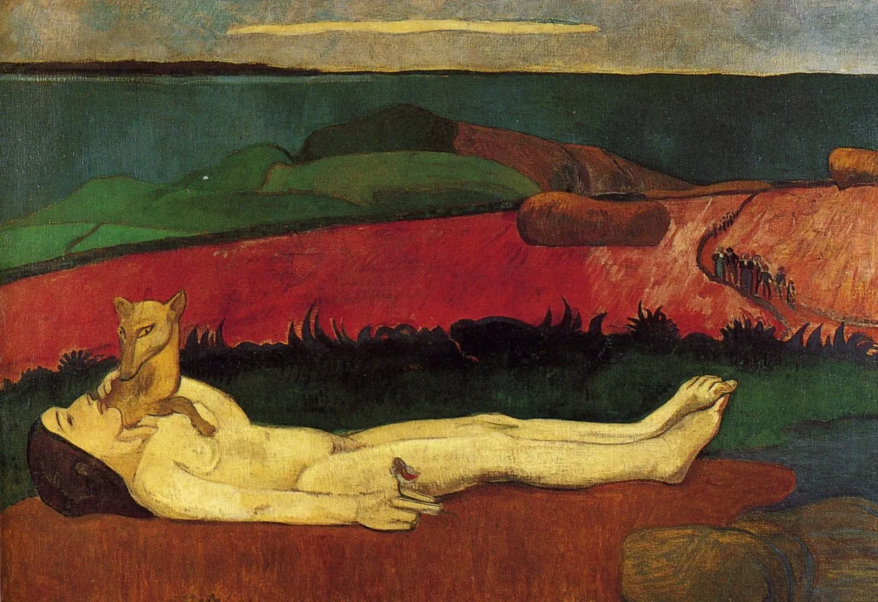 La pérdida de la virginidad, de Paul Gauguin
