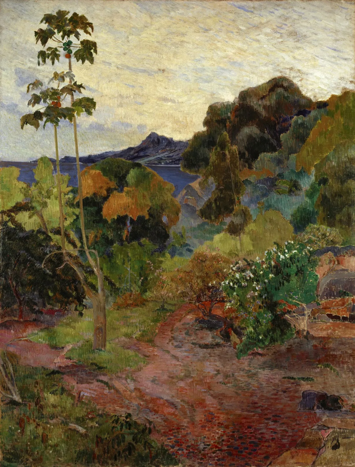 Paisaje de Martinica, de Paul Gauguin