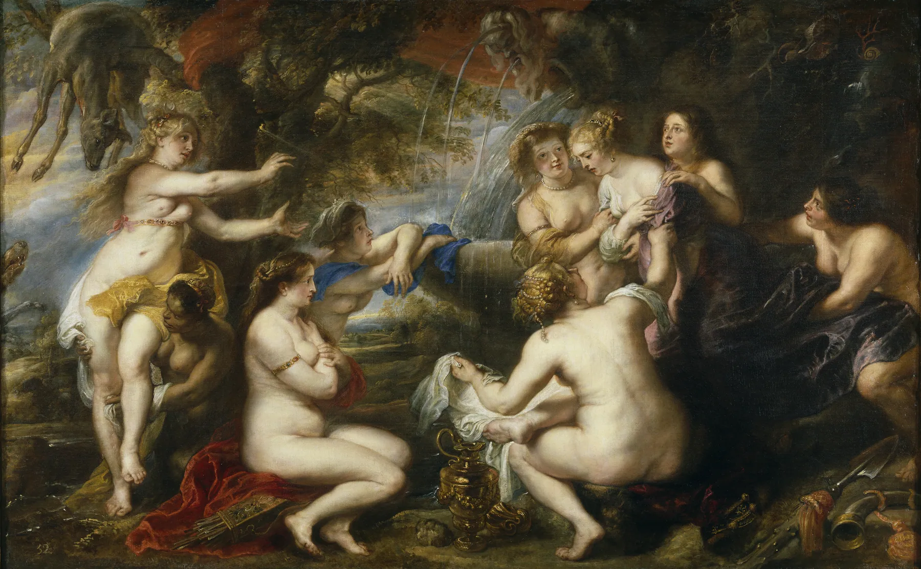 Diana y Calisto, de Peter Paul Rubens