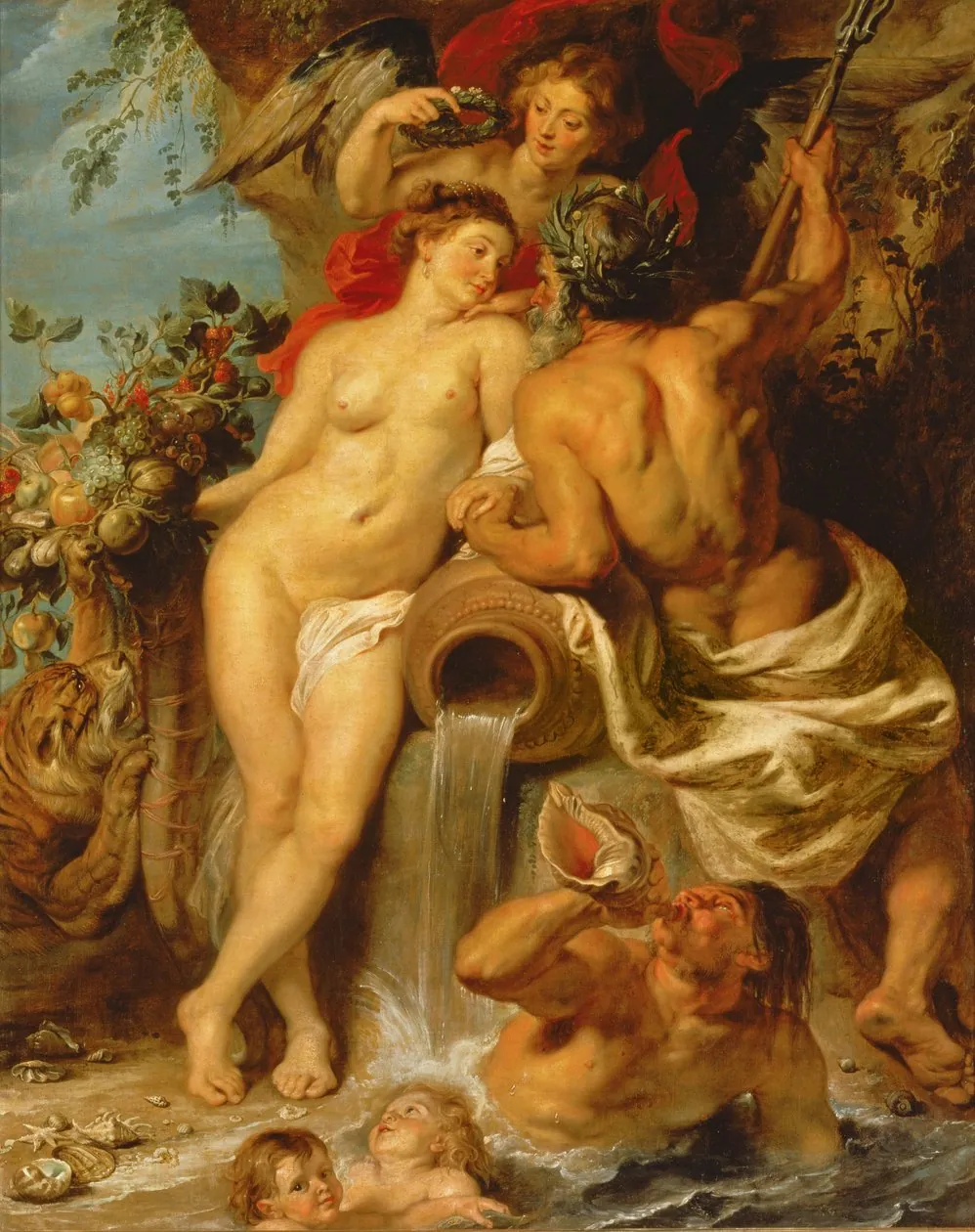 La alianza de la Tierra y el Agua, de Peter Paul Rubens