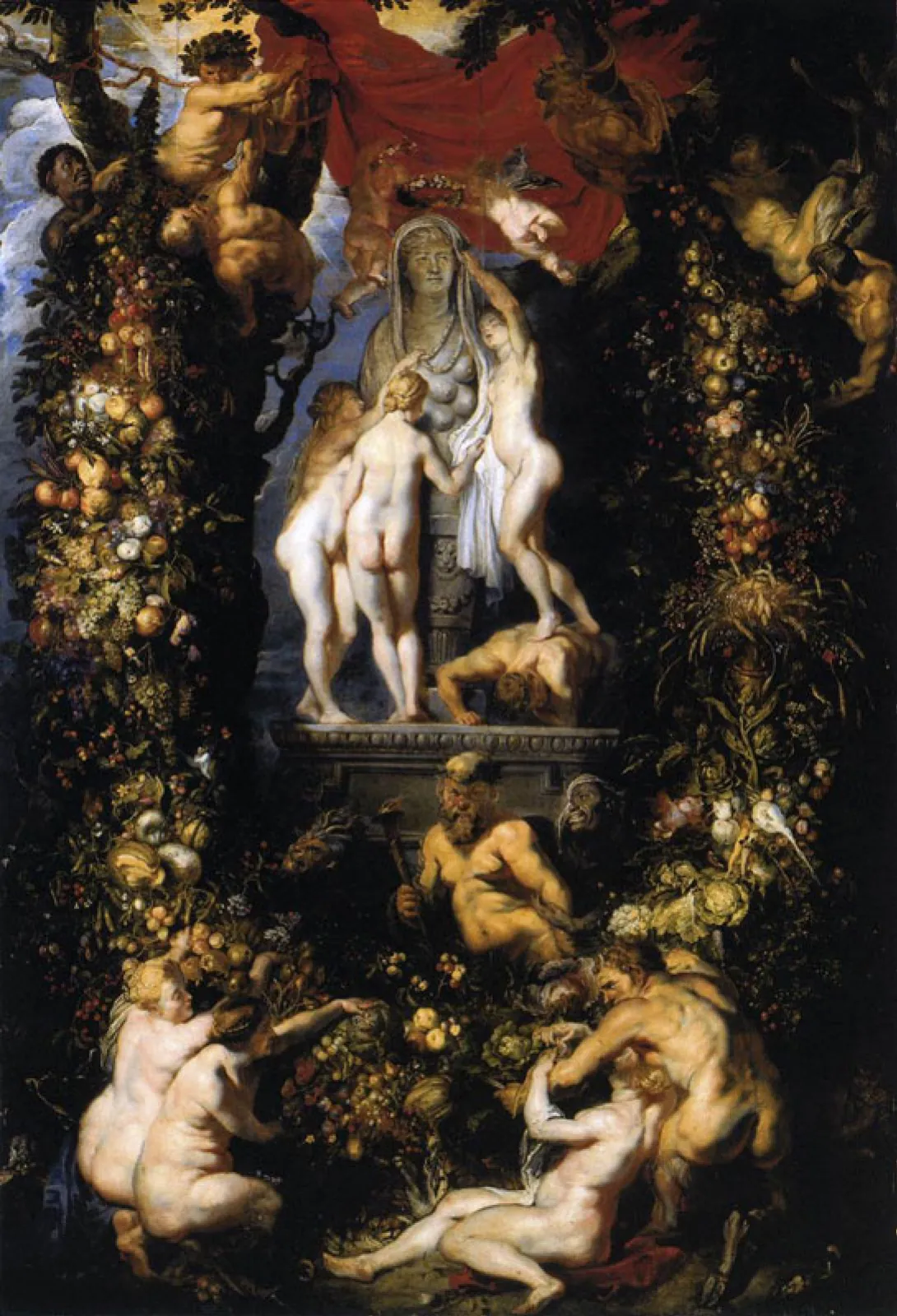 Las tres Gracias, de Peter Paul Rubens