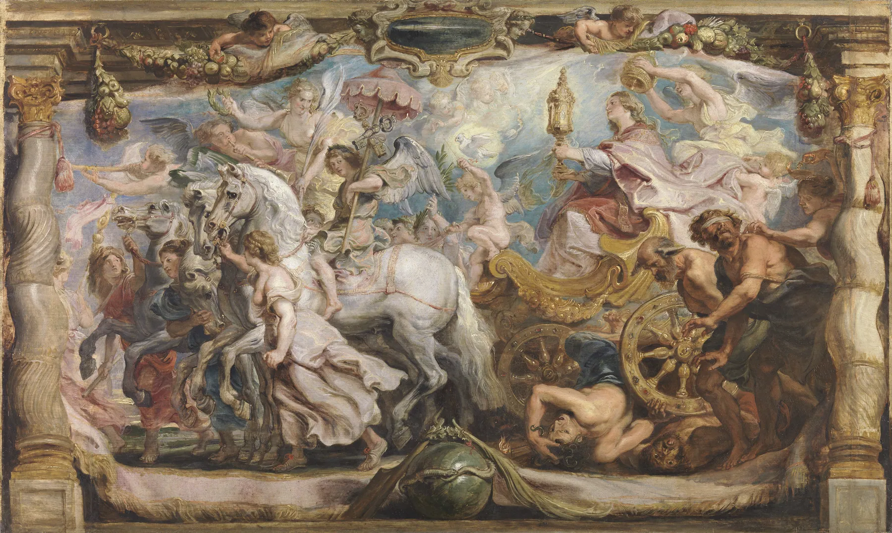 Triunfo de la Iglesia, de Peter Paul Rubens