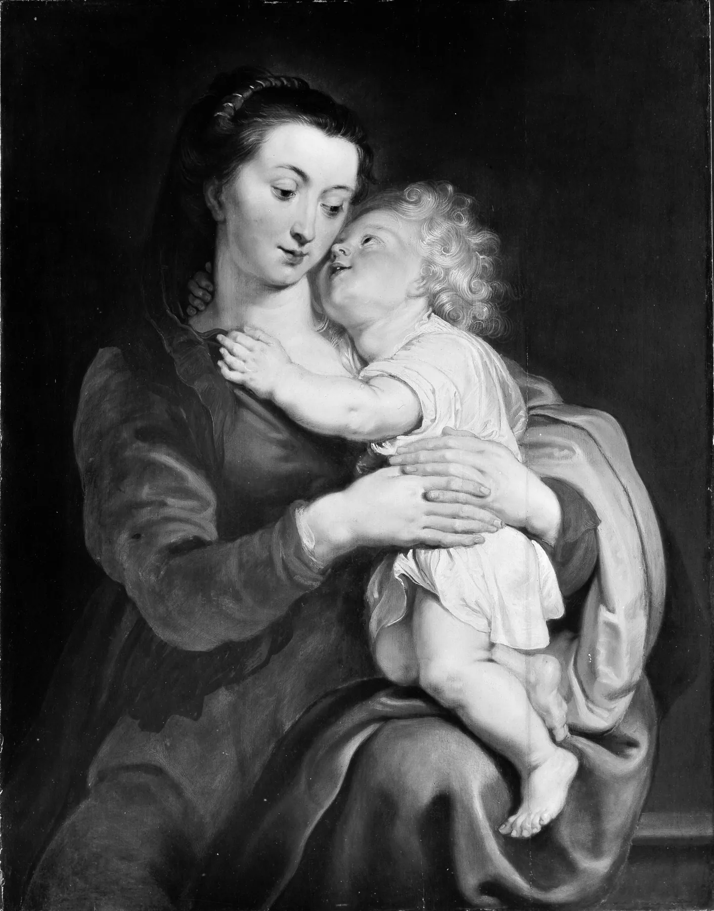 Virgen con el Niño, de Peter Paul Rubens