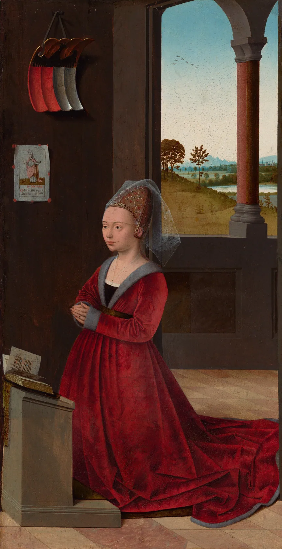 Retrato de una donante, de Petrus Christus