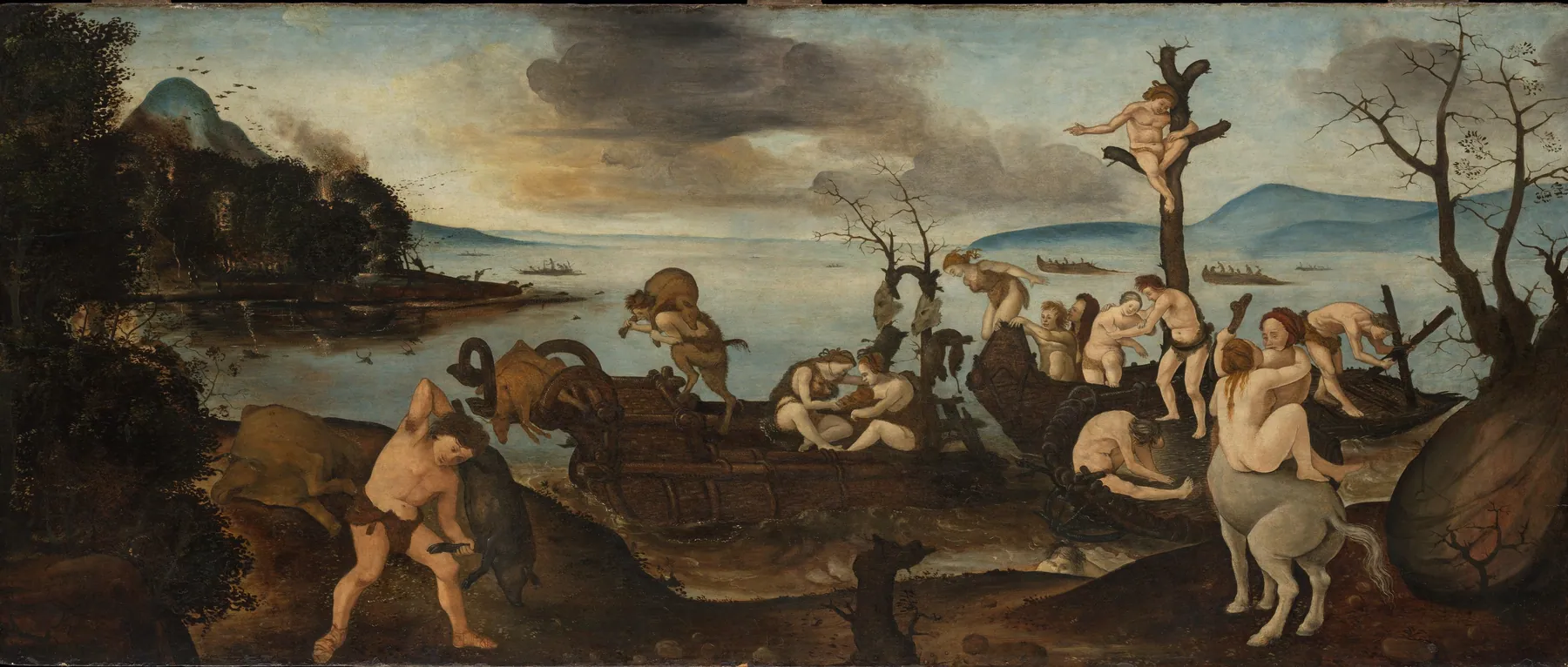 El regreso de la cacería, de Piero di Cosimo
