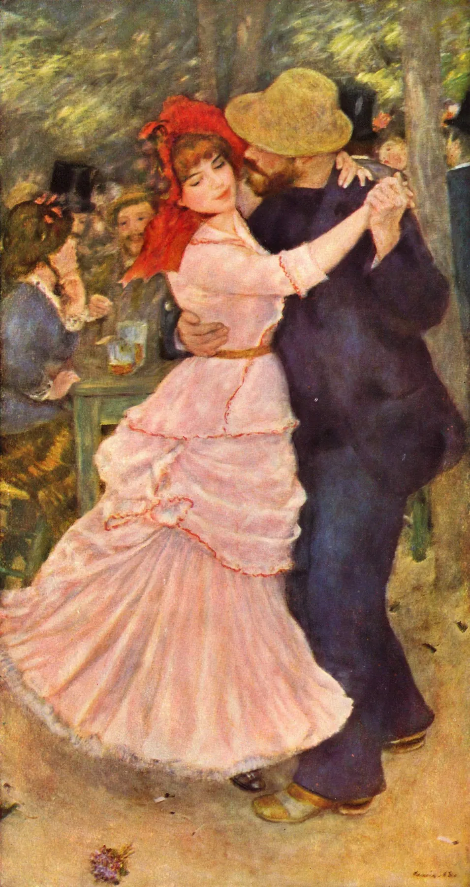 Danza en Bougival, de Pierre-Auguste Renoir