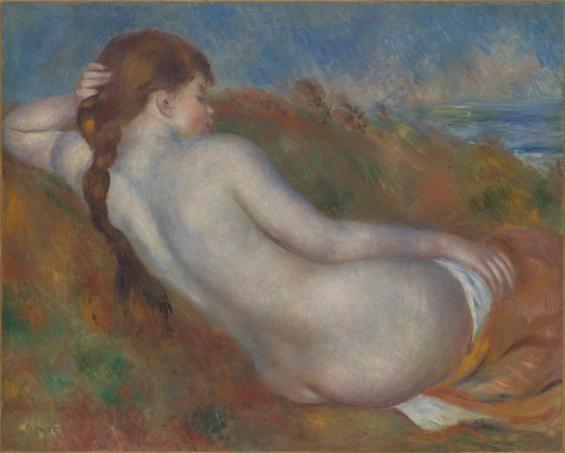 Desnudo reclinado, de Pierre-Auguste Renoir