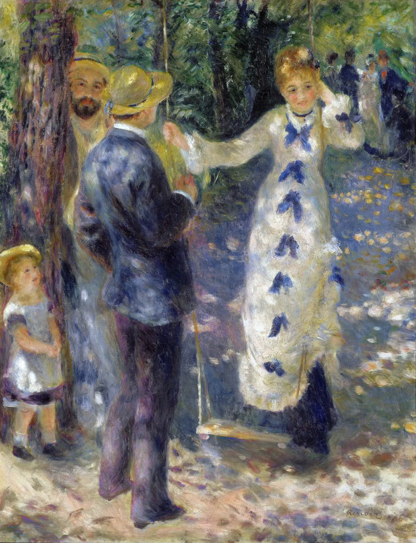 El columpio, de Pierre-Auguste Renoir