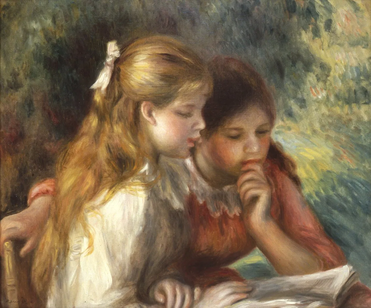 Lectura, de Pierre-Auguste Renoir