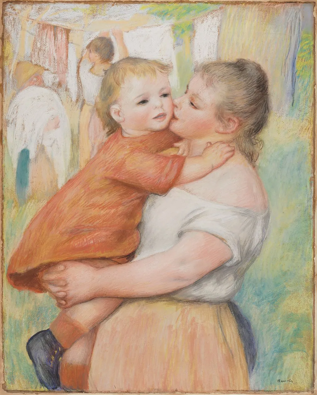 Madre e hijo, de Pierre-Auguste Renoir