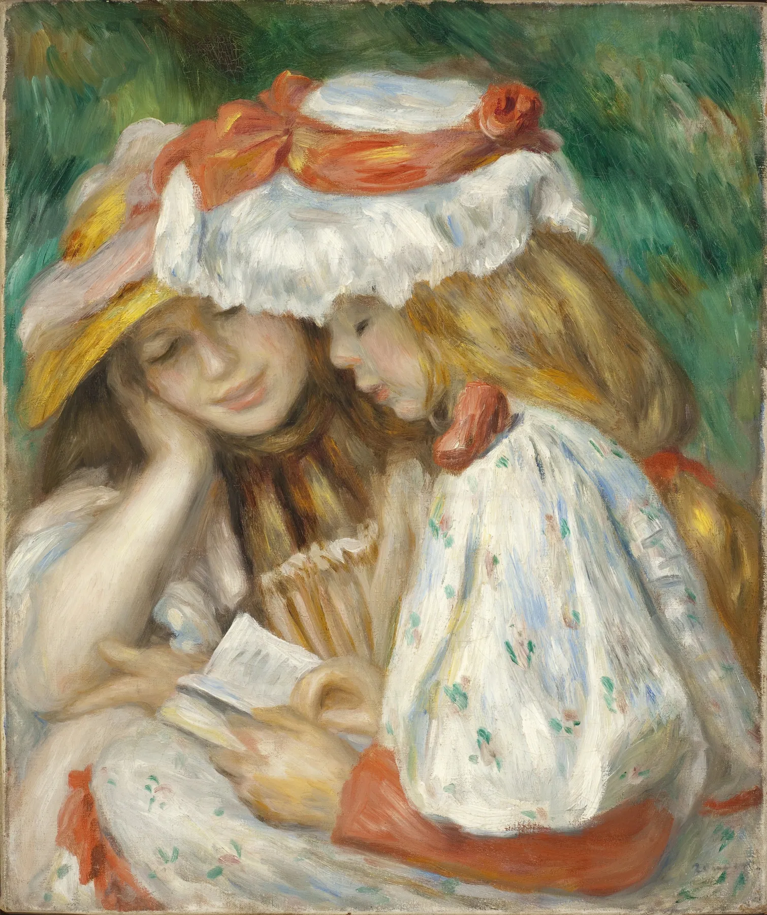 Muchachas leyendo, de Pierre-Auguste Renoir