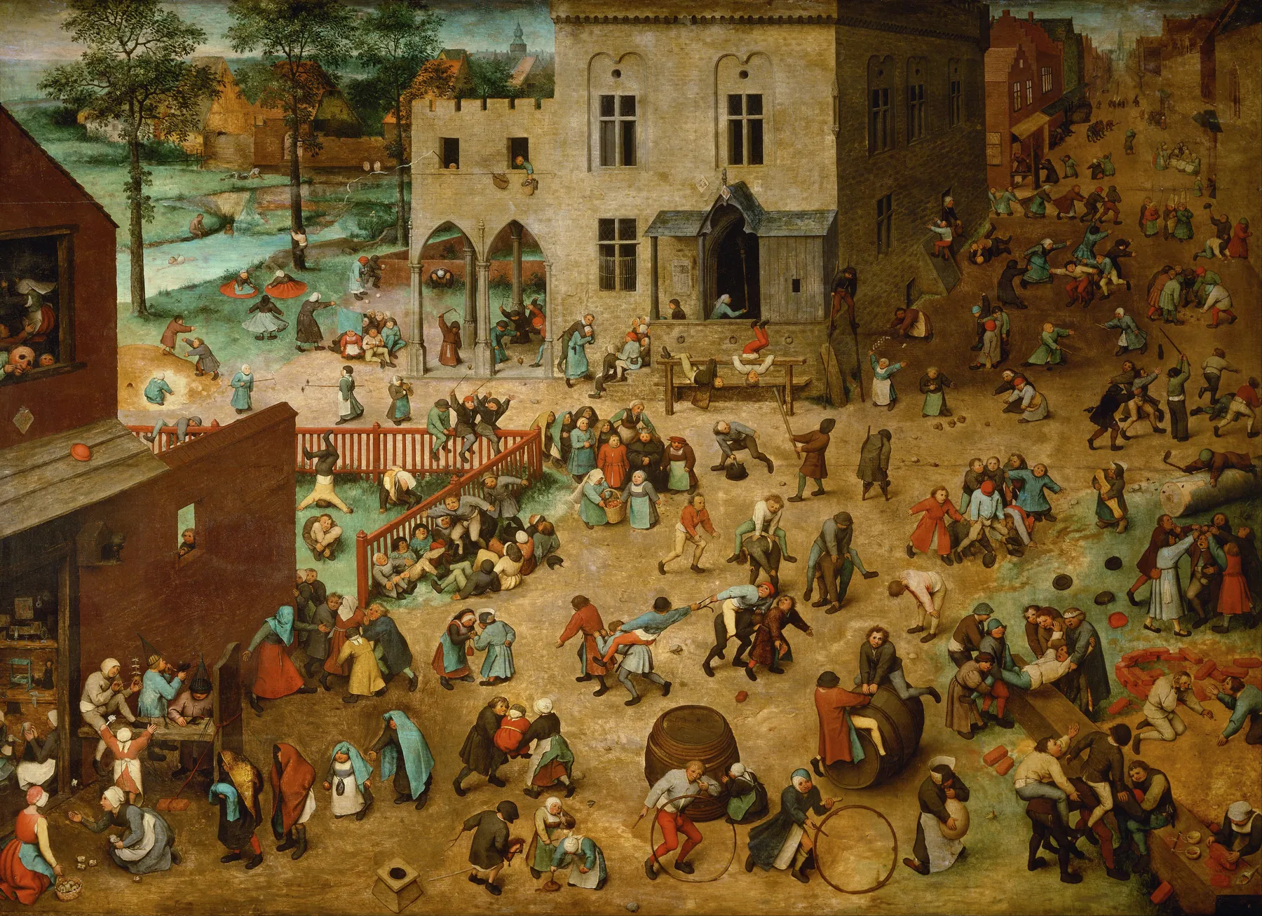 Juegos de niños, de Pieter Bruegel el Viejo