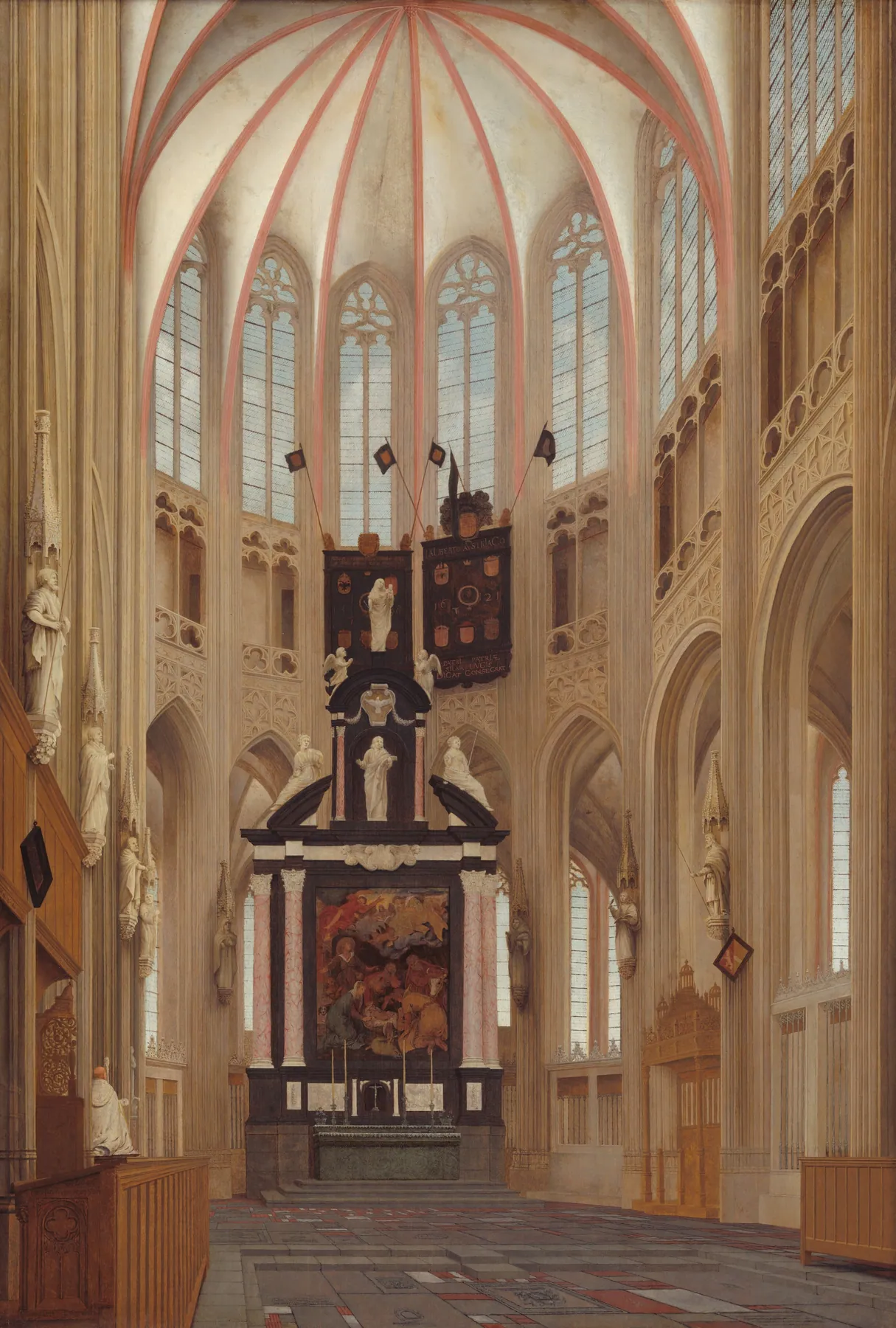 Catedral de San Juan en 's-Hertogenbosch, de Pieter Jansz Saenredam