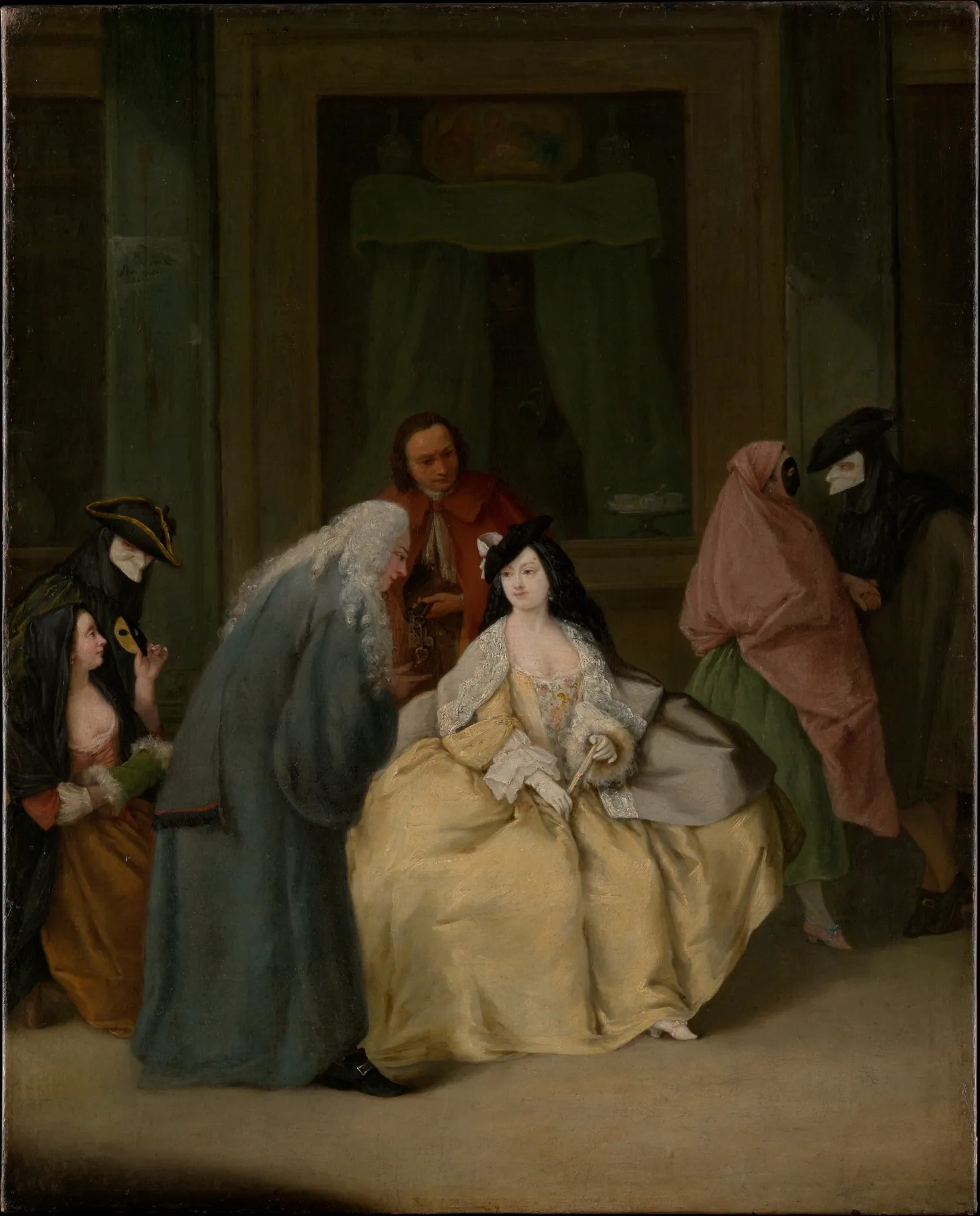 El encuentro, de Pietro Longhi