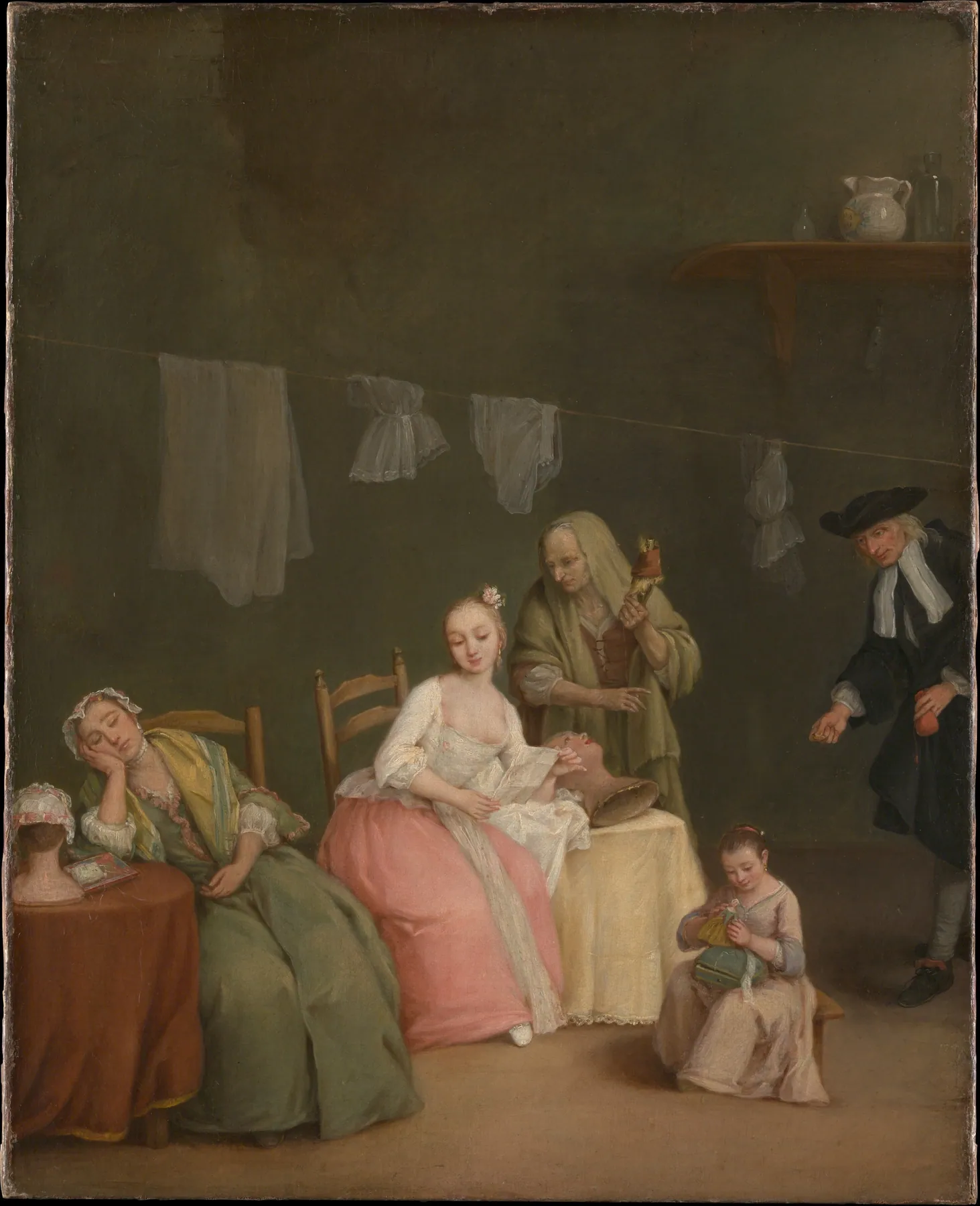 La carta, de Pietro Longhi