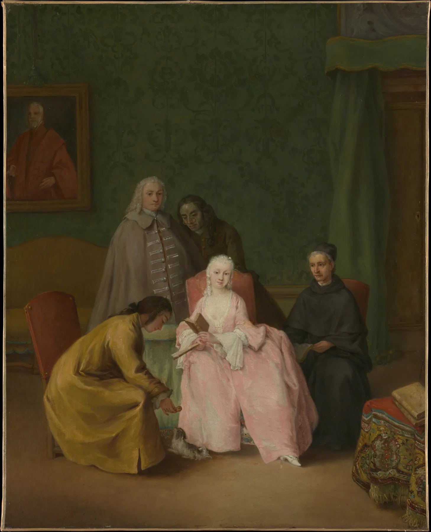 La visita, de Pietro Longhi