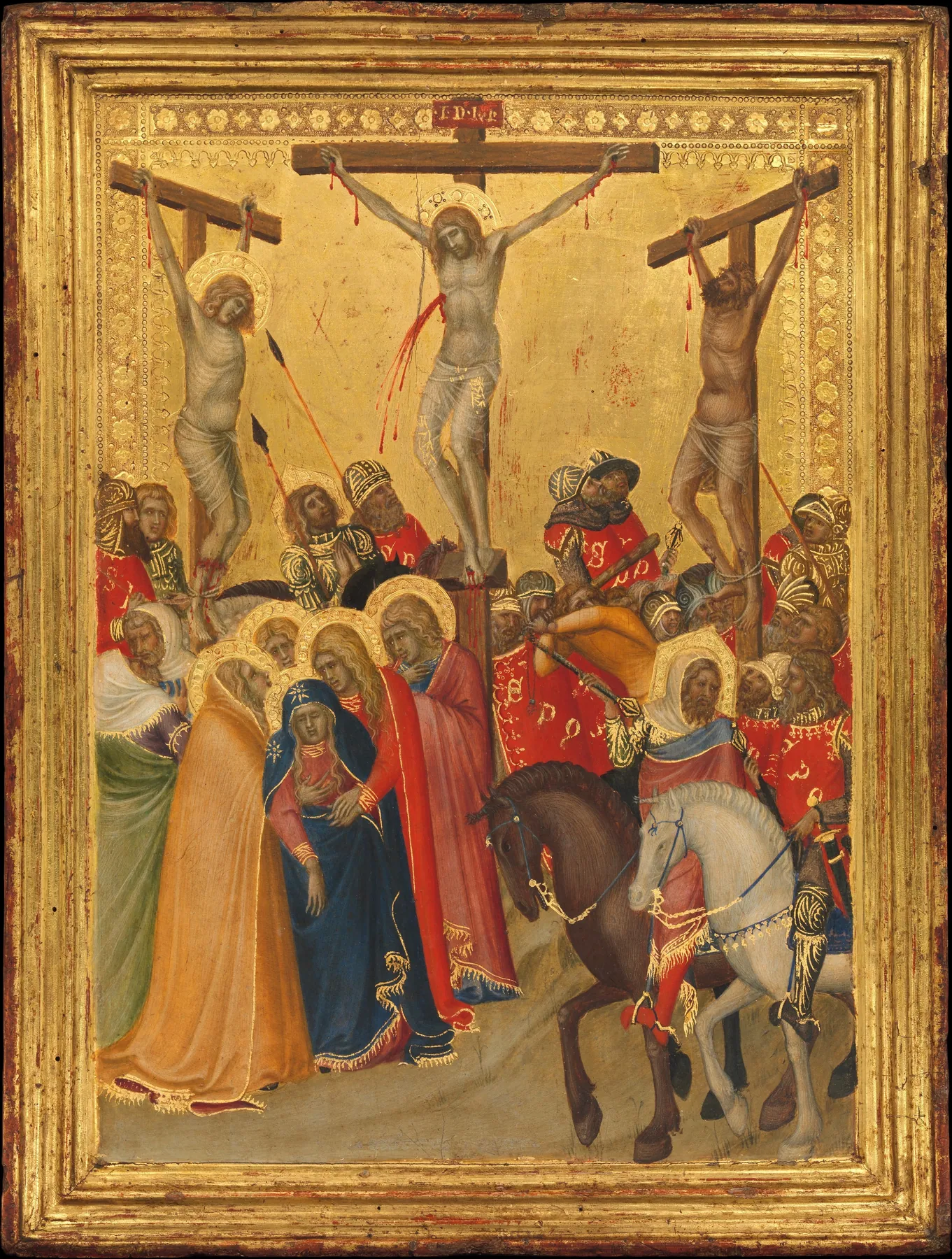 La Crucifixión, de Pietro Lorenzetti