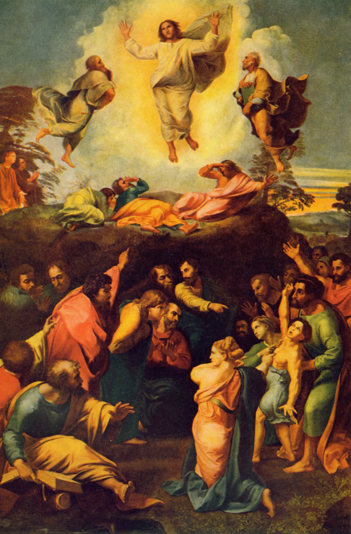 La transfiguración, de Rafael Sanzio