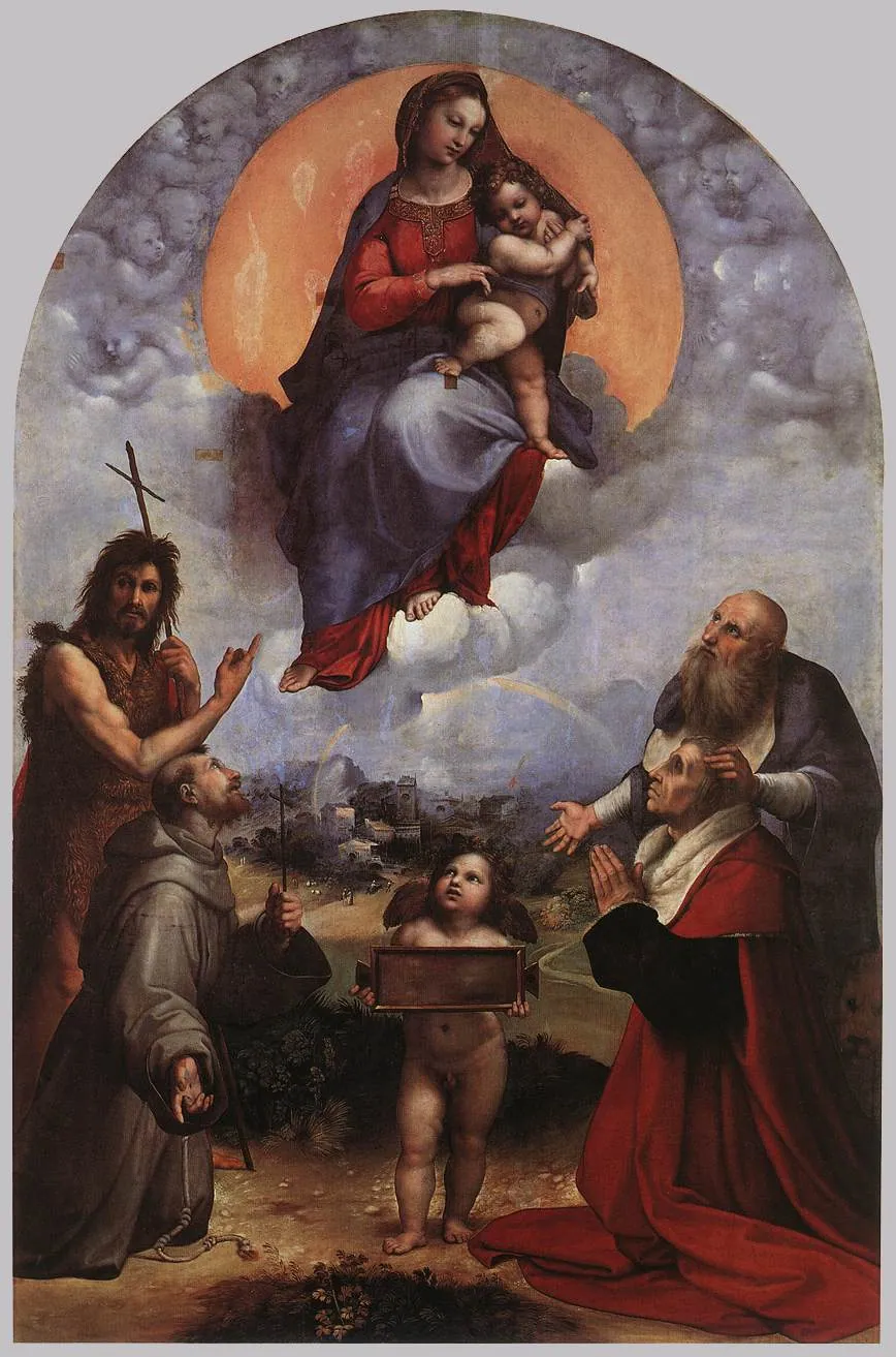 Madonna de Foligno, de Rafael Sanzio