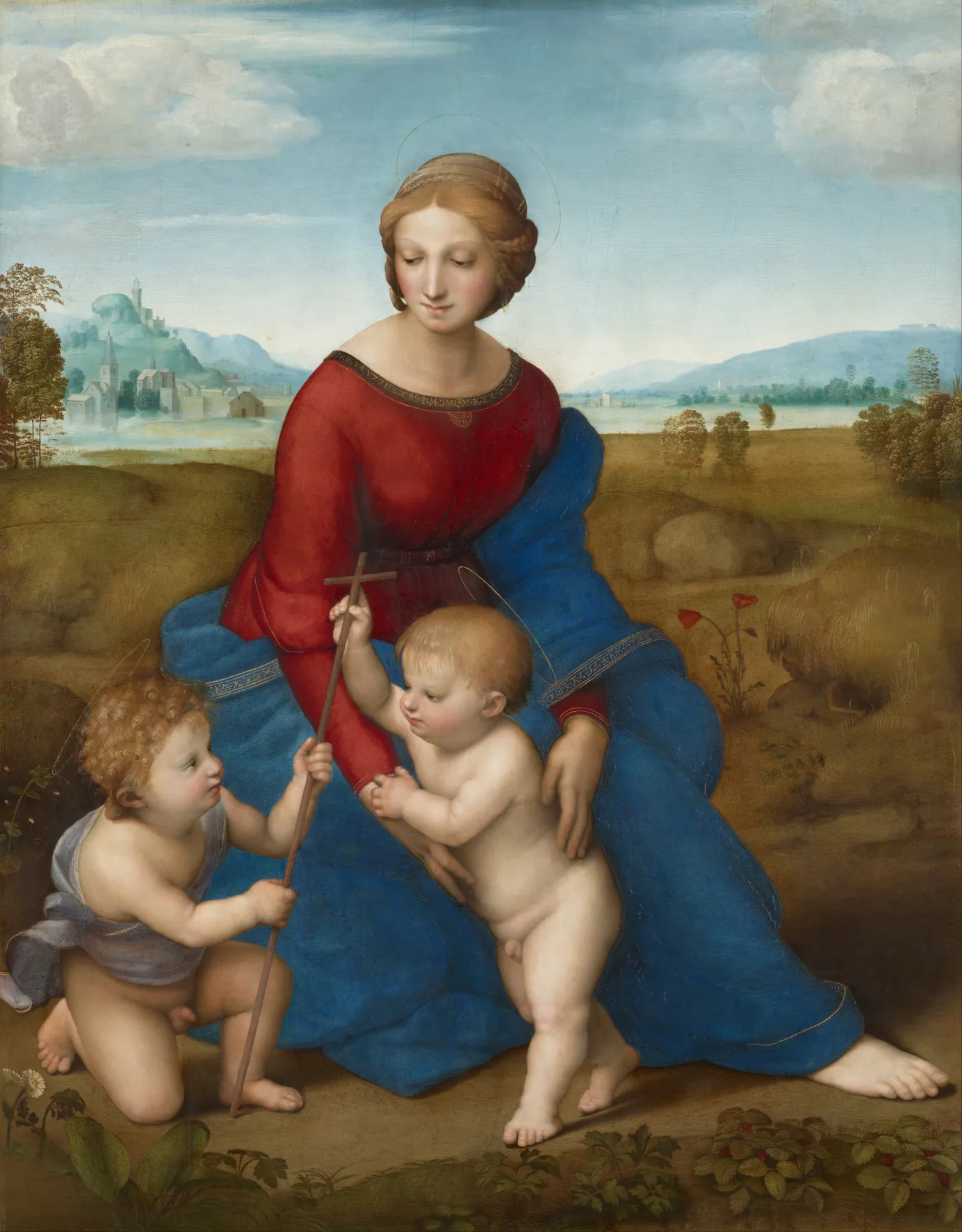 Virgen del prado, de Rafael Sanzio