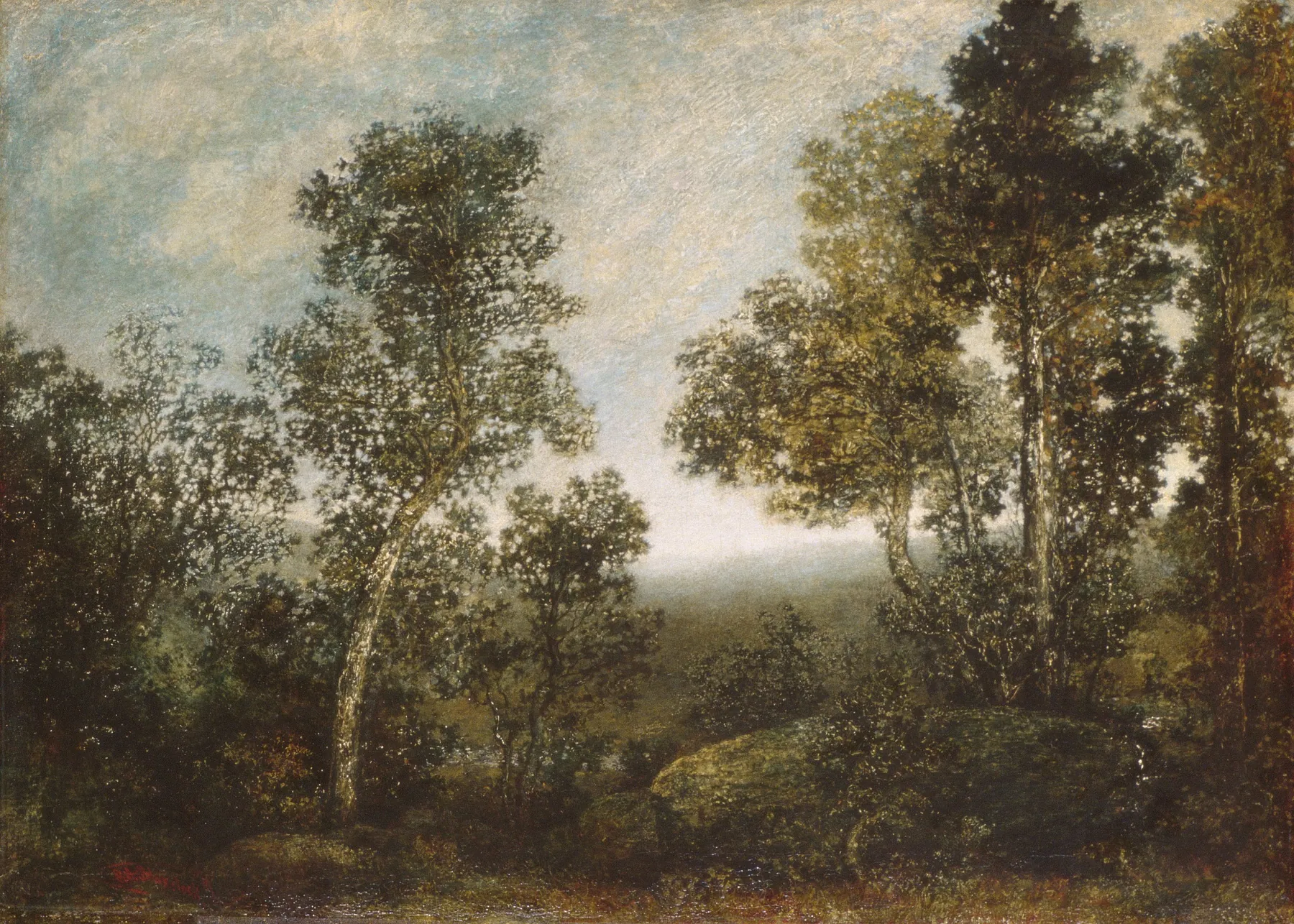 Paisaje, de Ralph Albert Blakelock