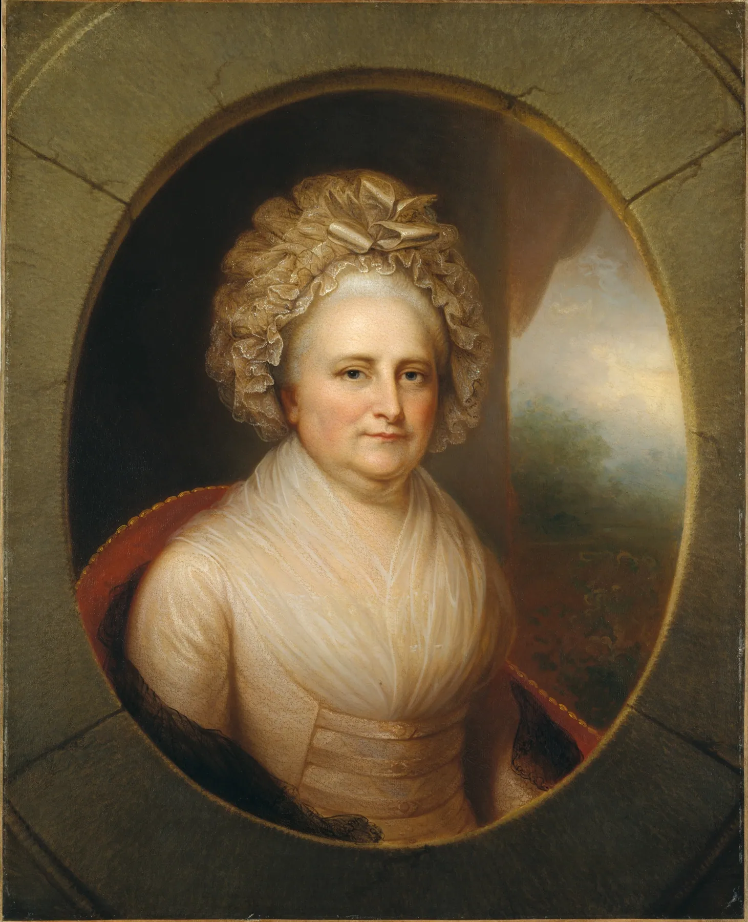 Martha Washington, de Rembrandt Peale