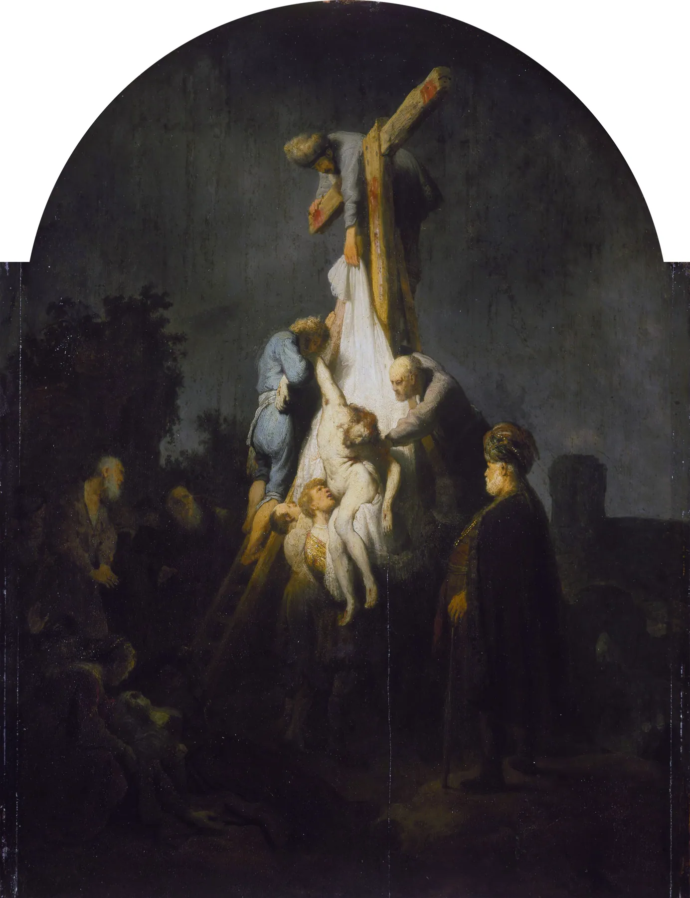 El descendimiento de la cruz, de Rembrandt van Rijn