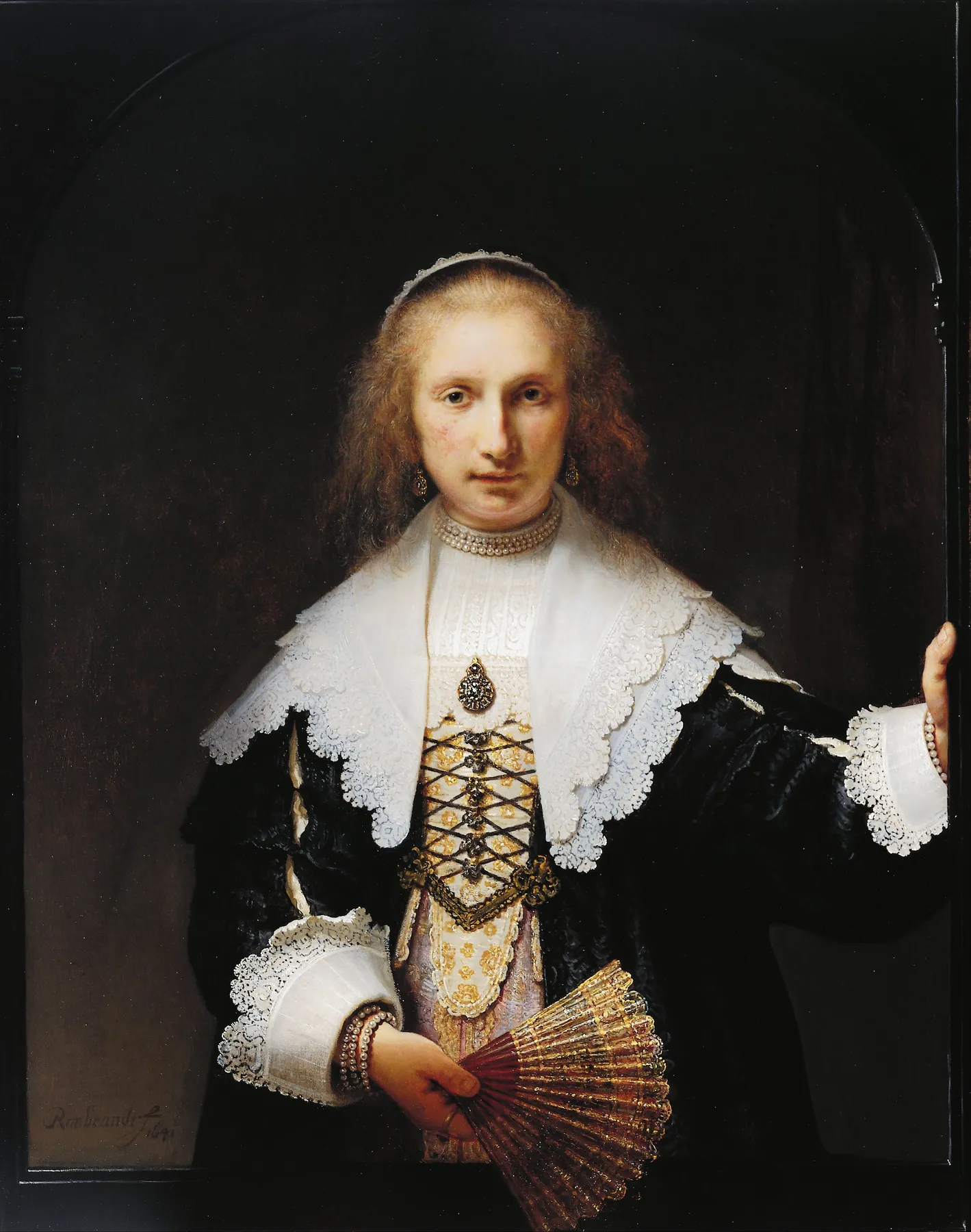 Retrato de Agatha Bas, de Rembrandt van Rijn