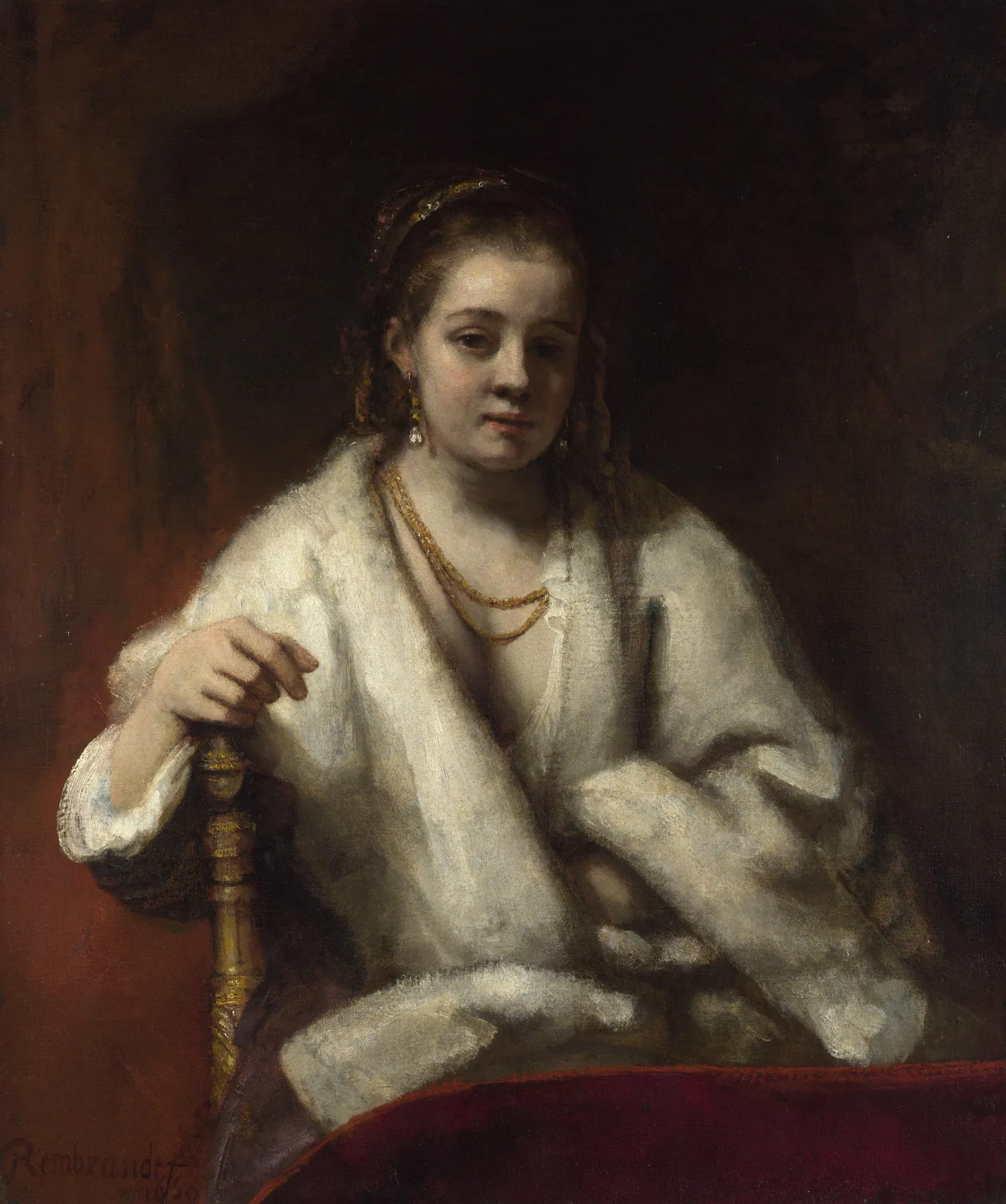 Retrato de Hendrickje Stoffels, de Rembrandt van Rijn