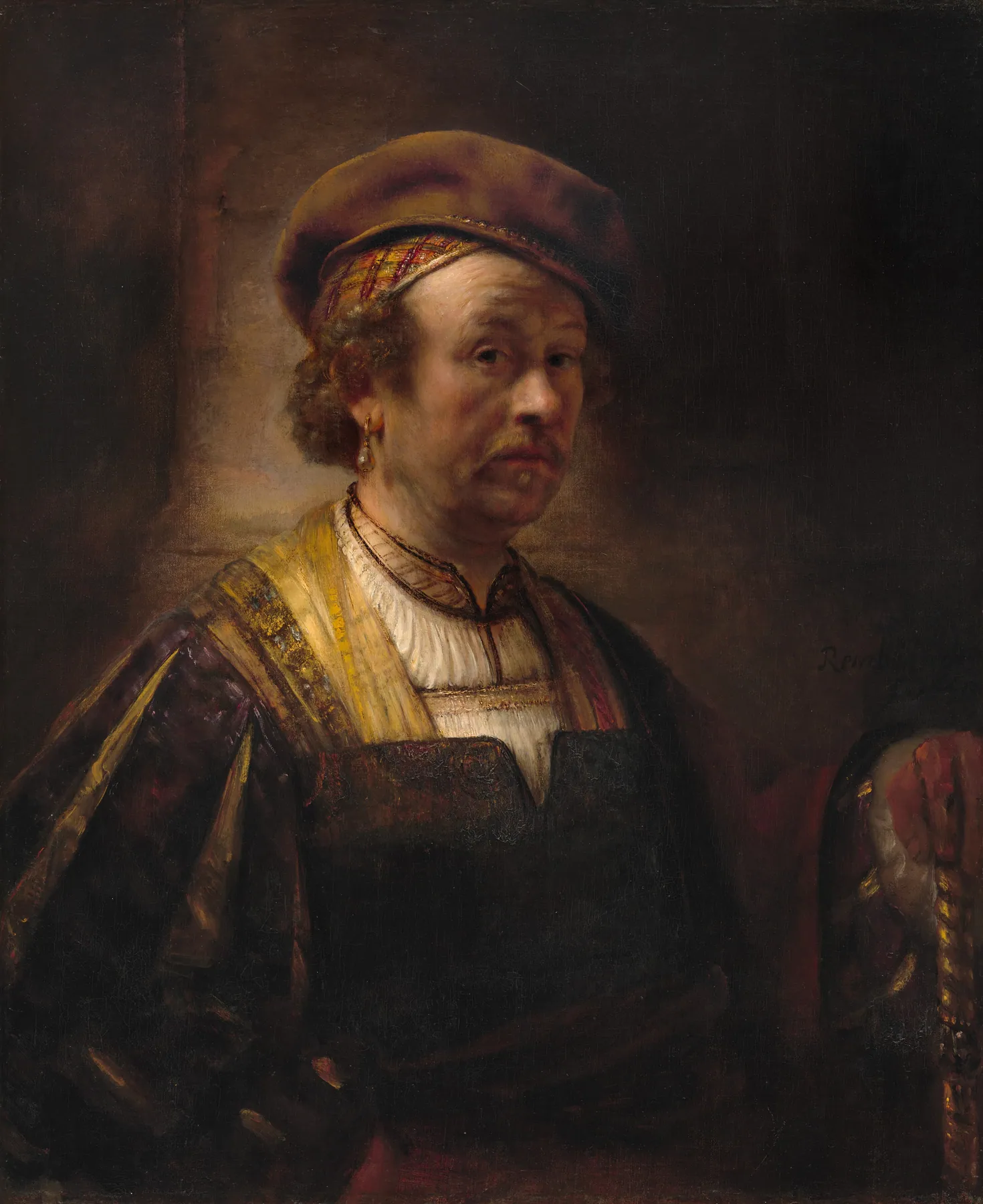 Retrato de Rembrandt, de Rembrandt van Rijn