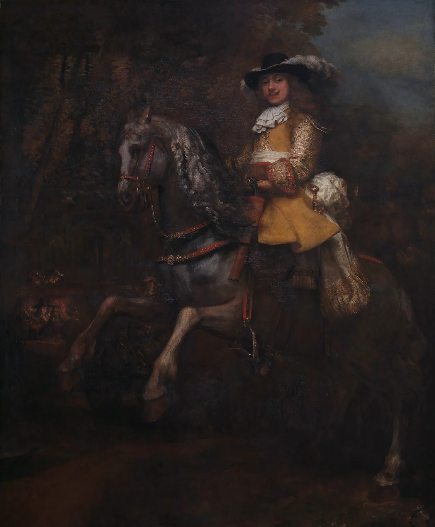 Retrato ecuestre de Frederick Rihel, de Rembrandt van Rijn