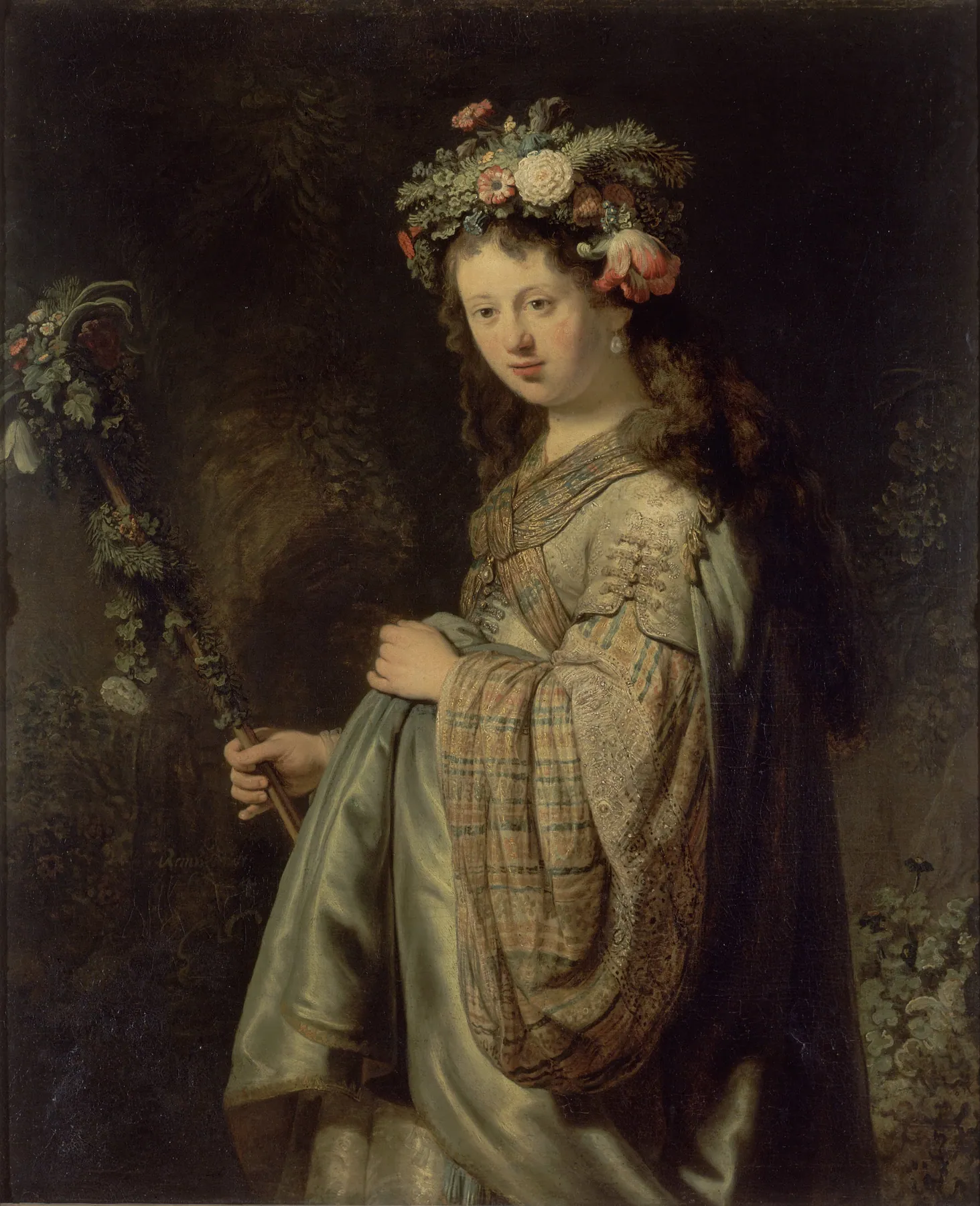 Saskia como Flora, de Rembrandt van Rijn