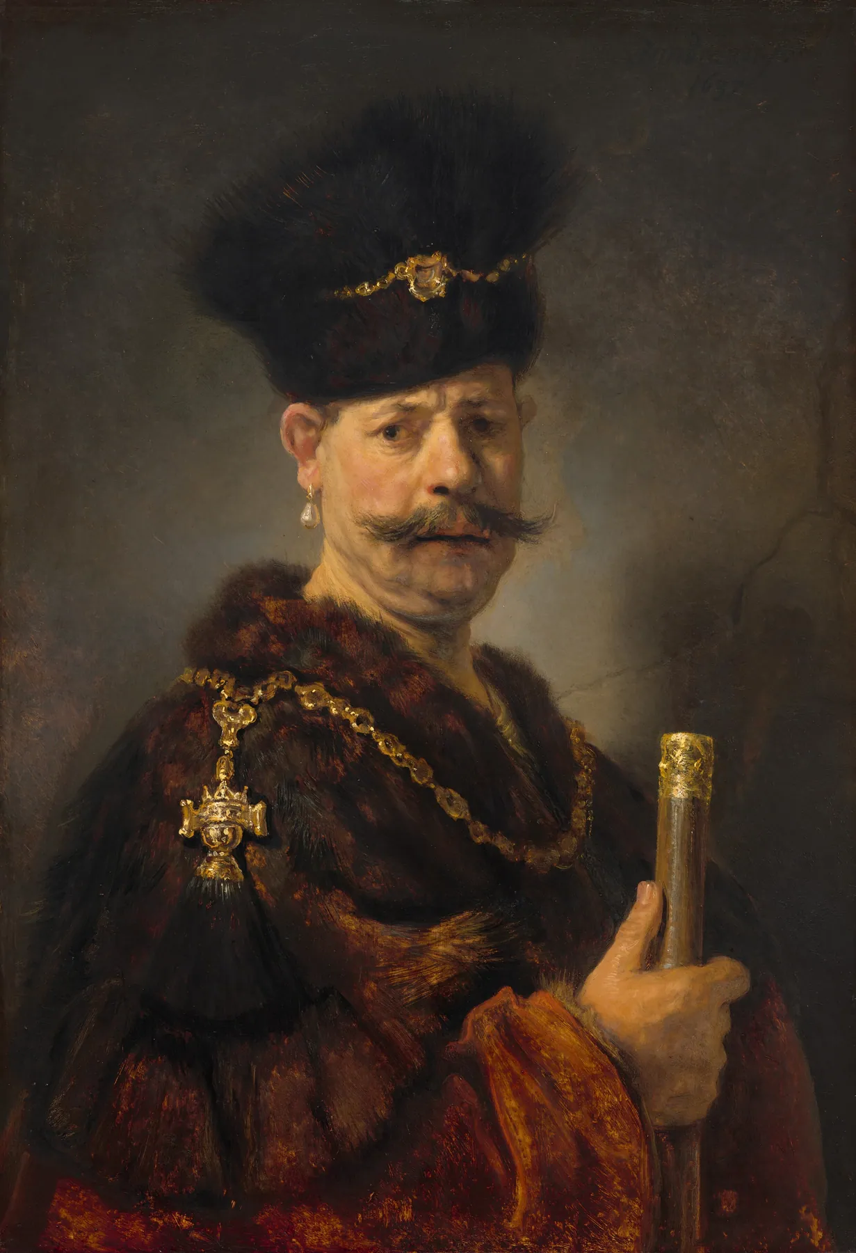 Un noble polaco, de Rembrandt van Rijn
