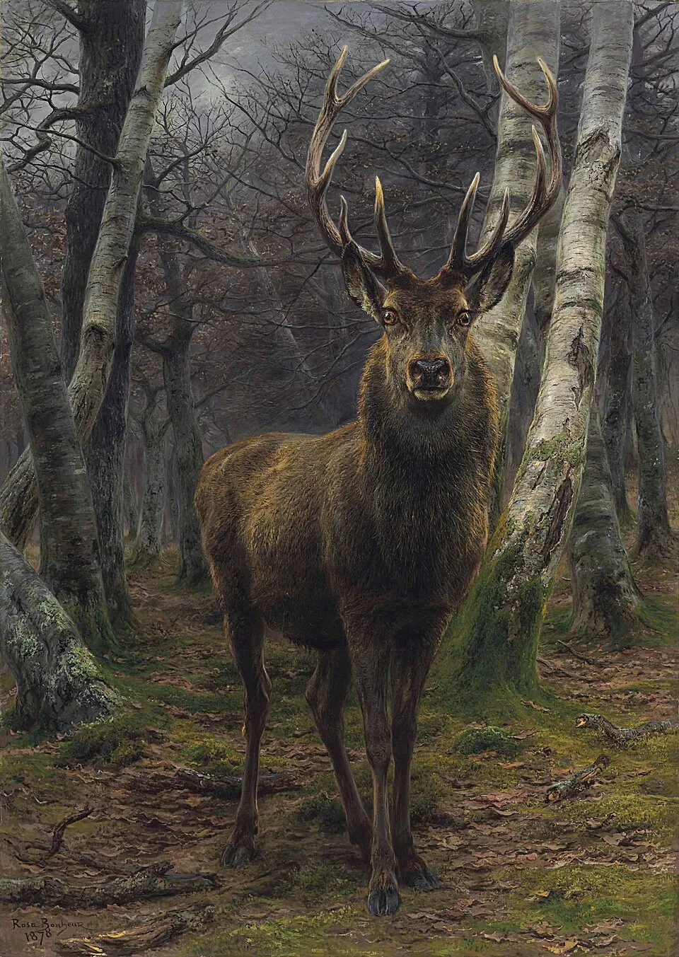 El rey del bosque, de Rosa Bonheur