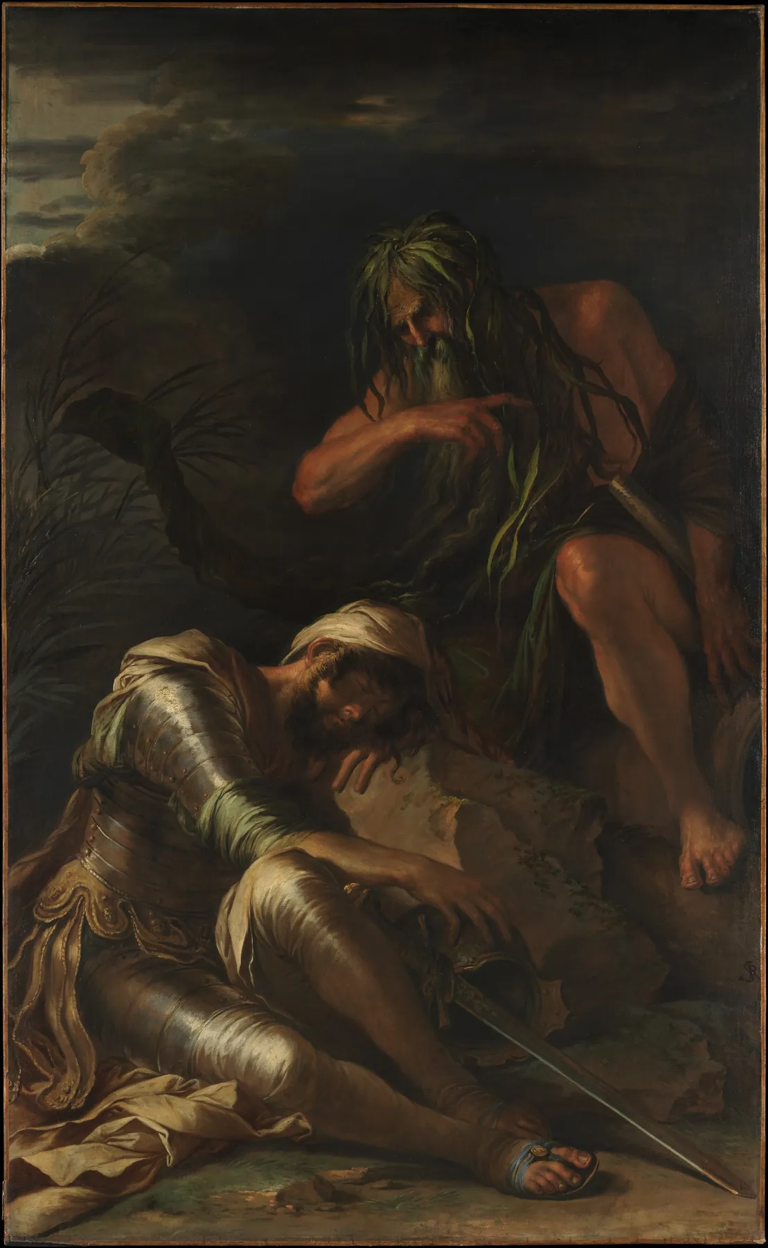 El sueño de Eneas, de Salvator Rosa