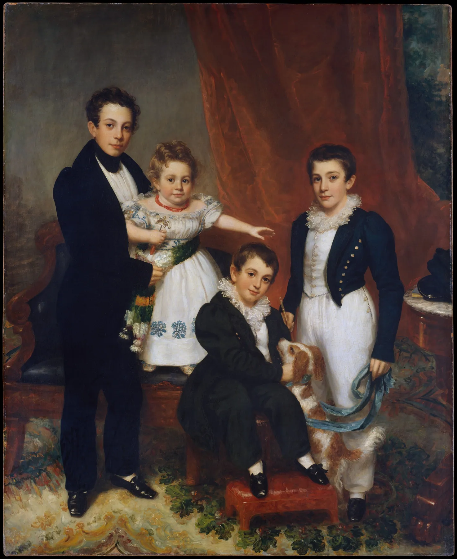 Los niños Knapp, de Samuel Lovett Waldo