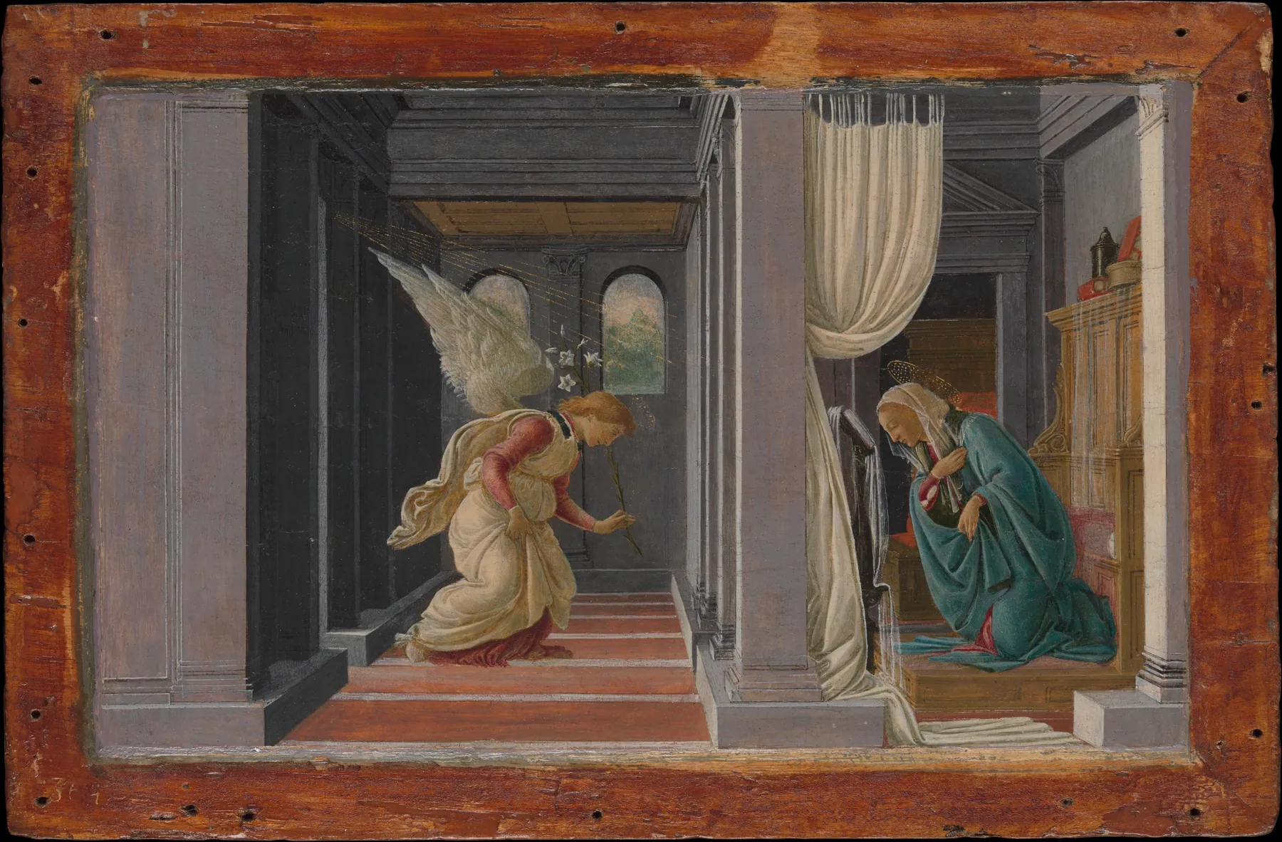 La Anunciación, de Sandro Botticelli