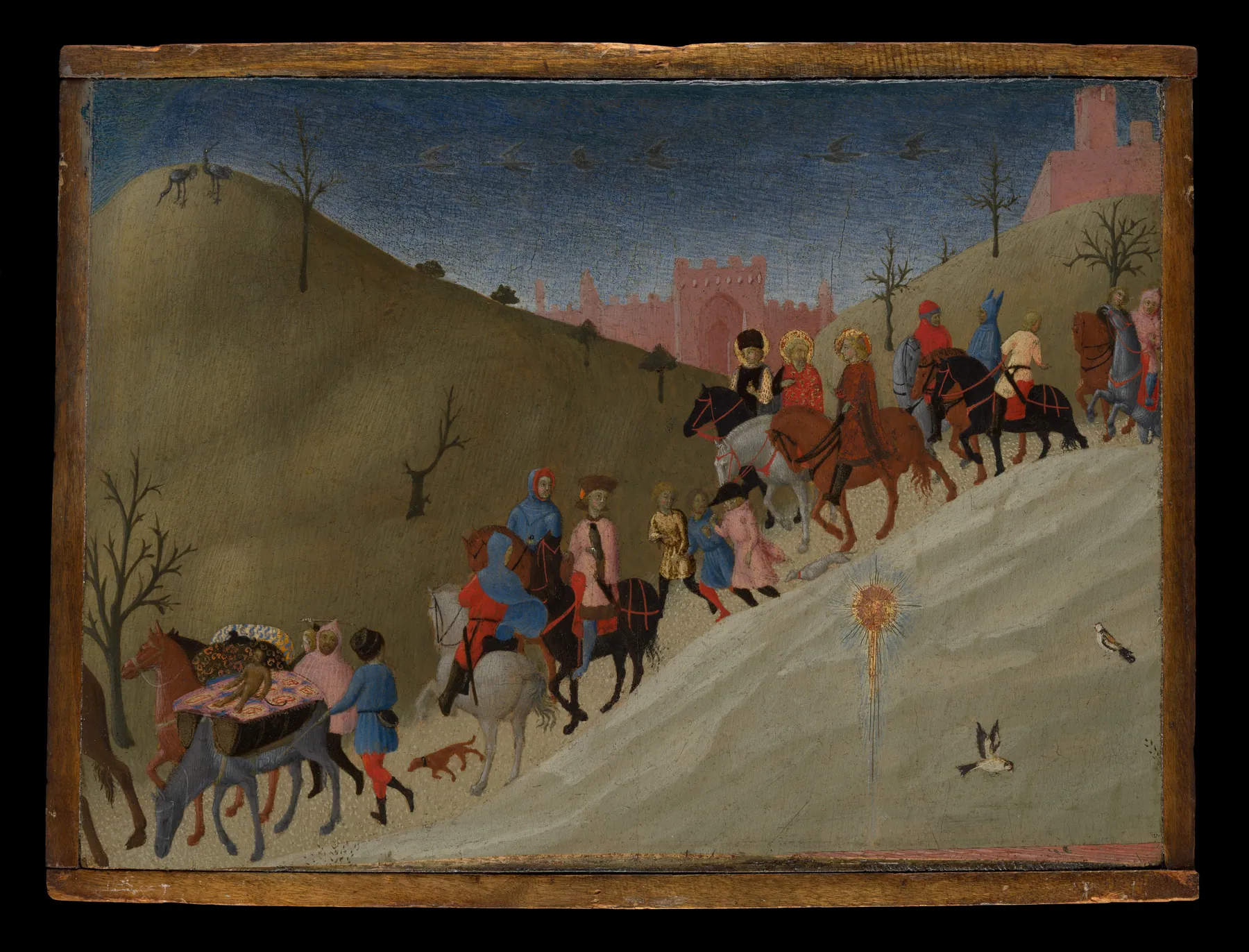 El viaje de los Reyes Magos, de Sassetta