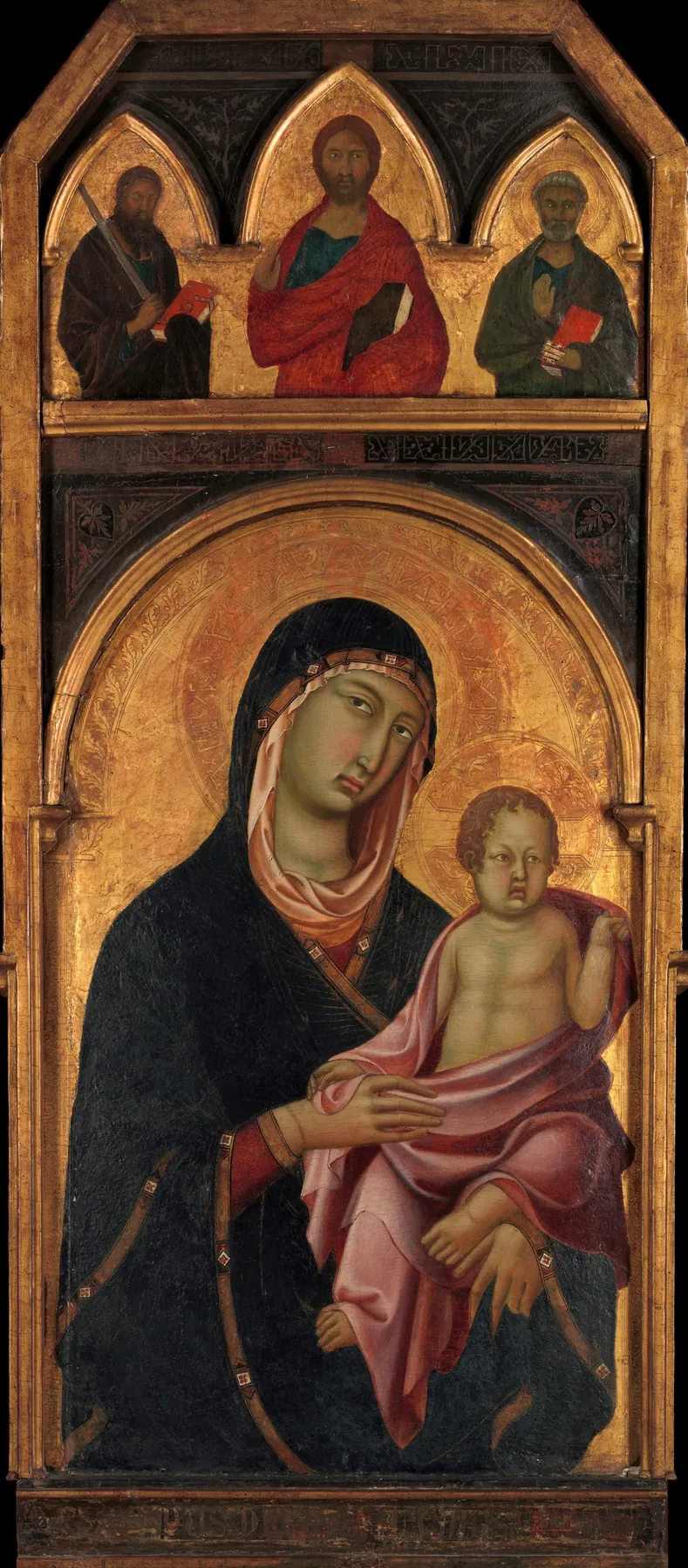 Virgen con el Niño, de Segna di Buonaventura
