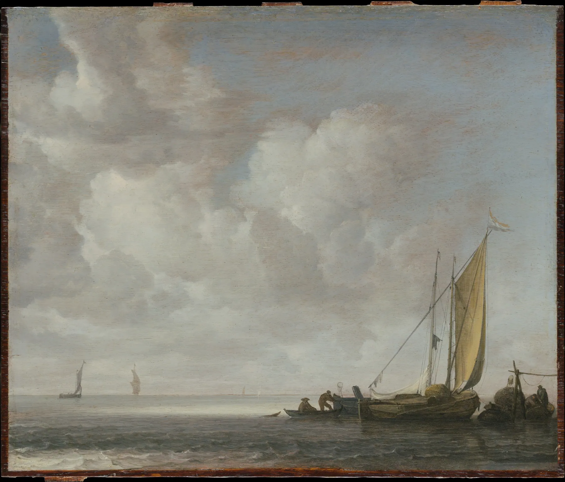 Mar en calma, de Simon de Vlieger