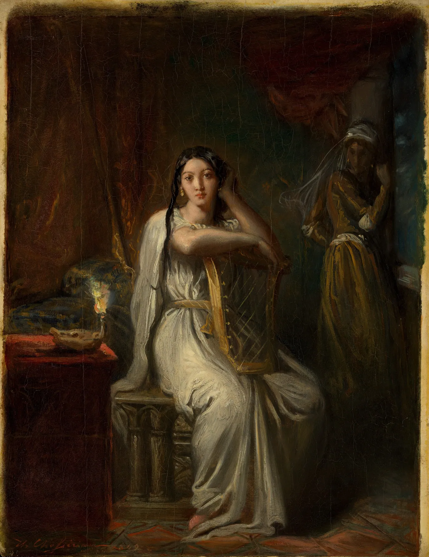 Desdémona (La canción del sauce), de Théodore Chassériau