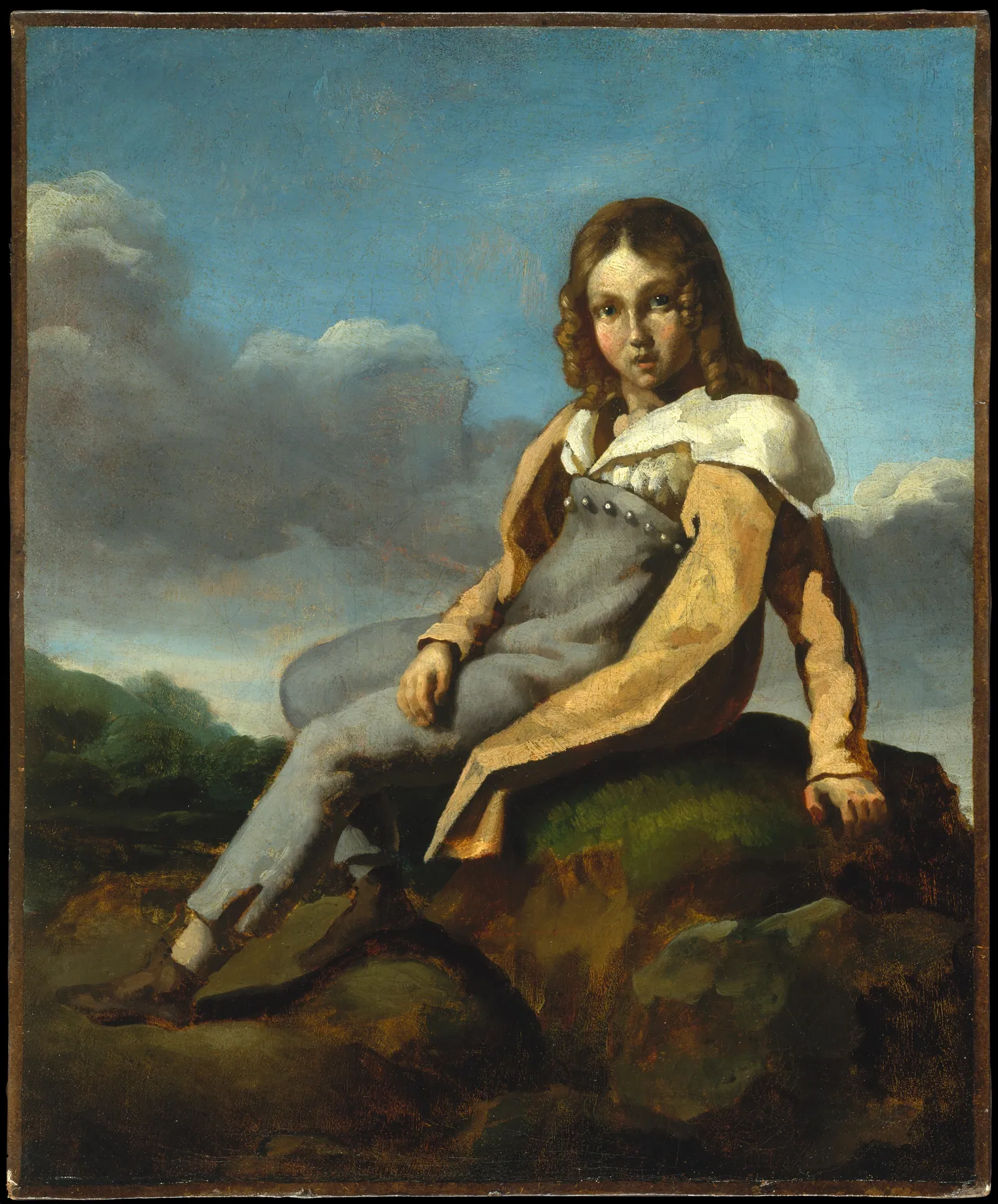 Alfred Dedreux (1810–1860) de niño, de Théodore Géricault